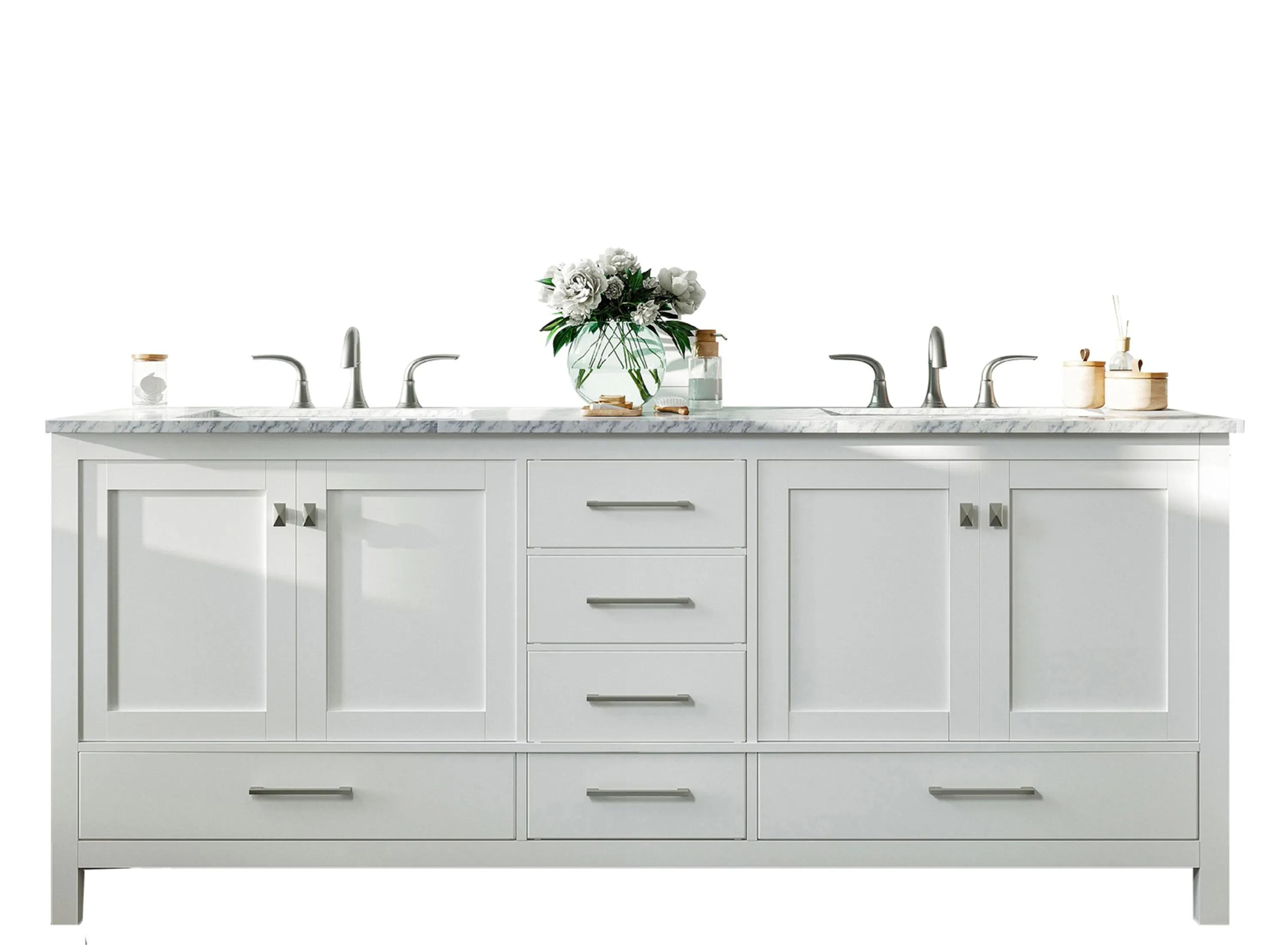 Sydney 84 Double Sink Bathroom Vanity