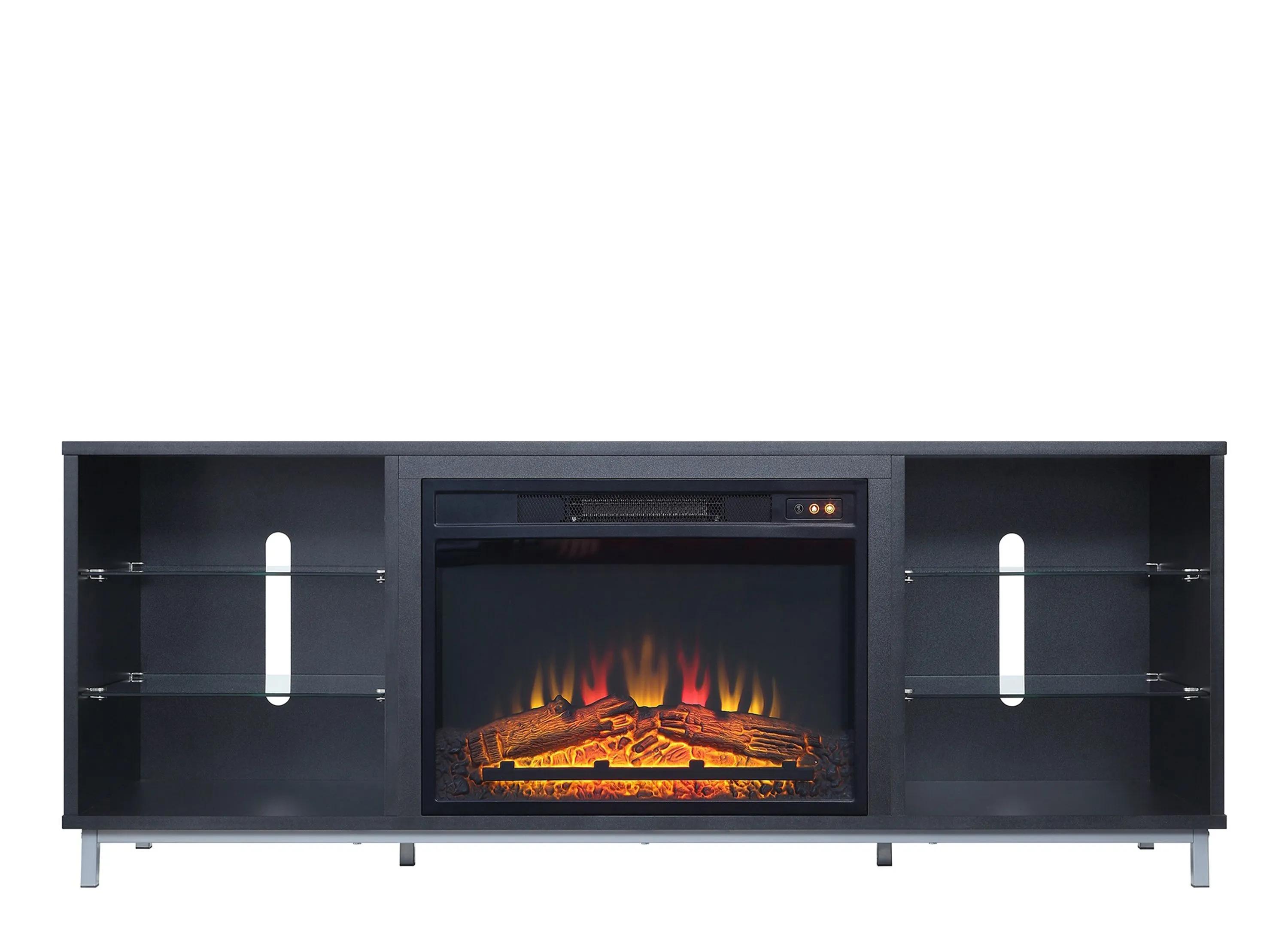 Brighton 60" TV Stand with Fireplace
