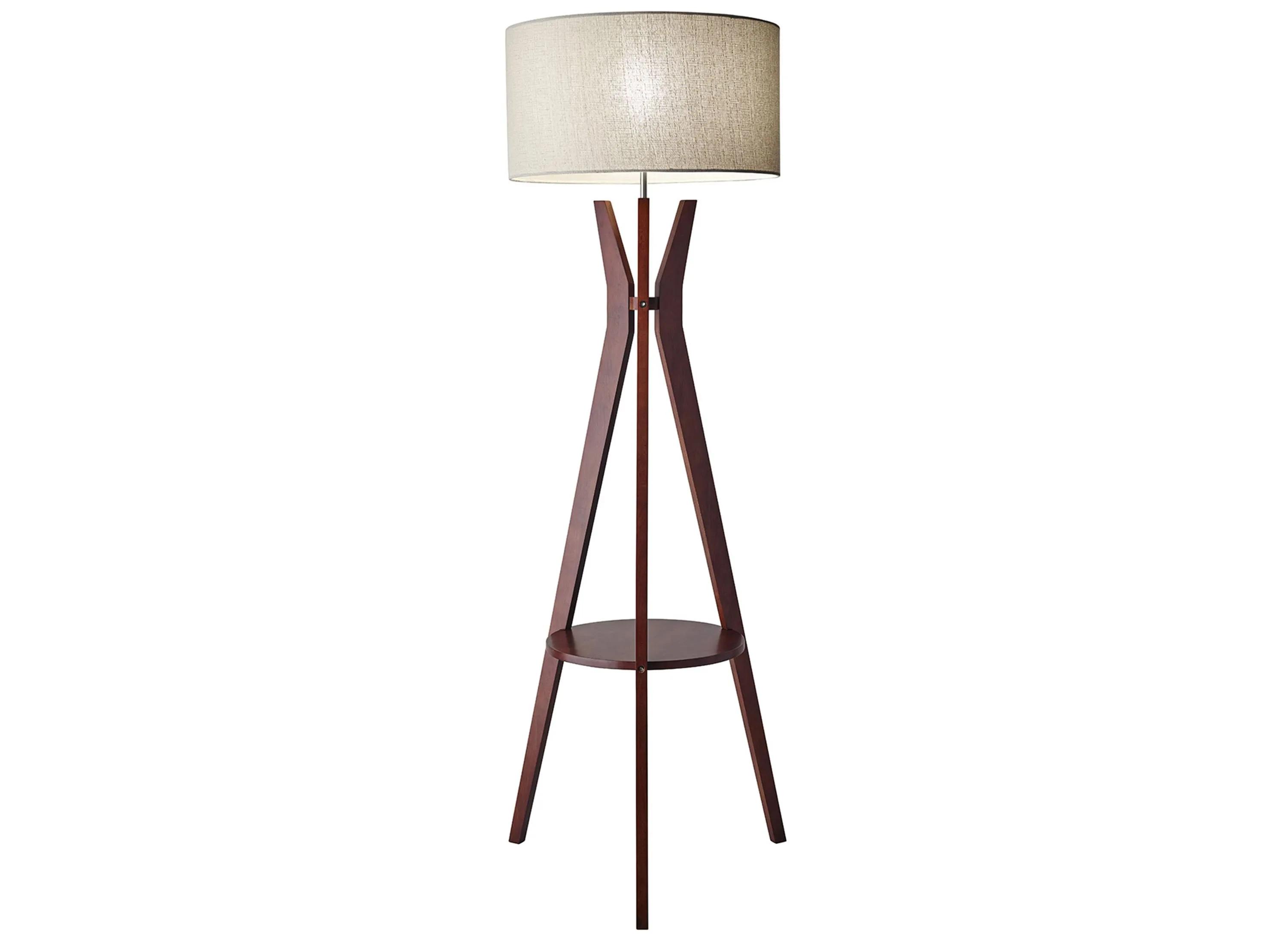 Bedford Floor Lamp w/ Shelf