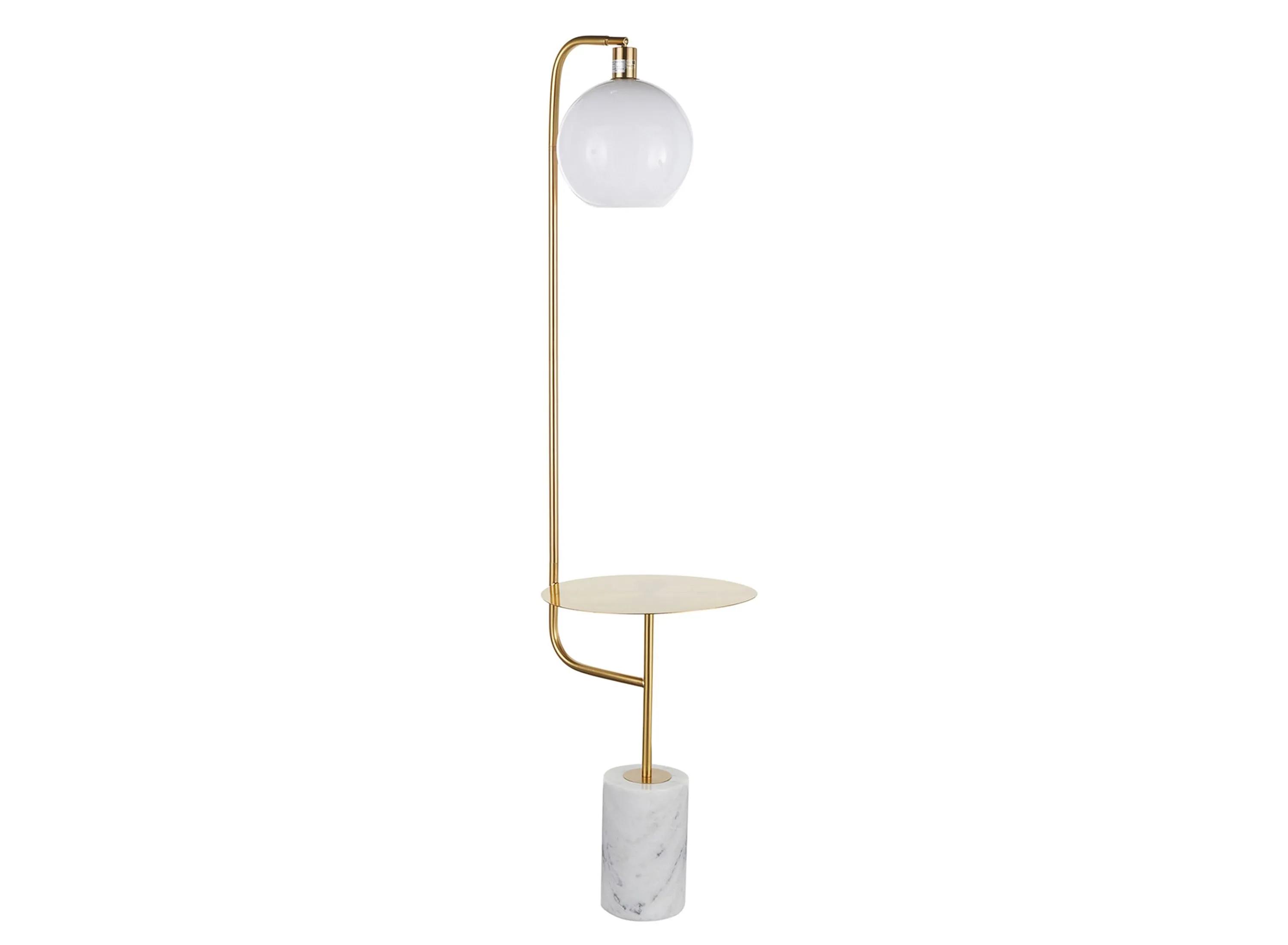 Symbol Floor Lamp with Side Table