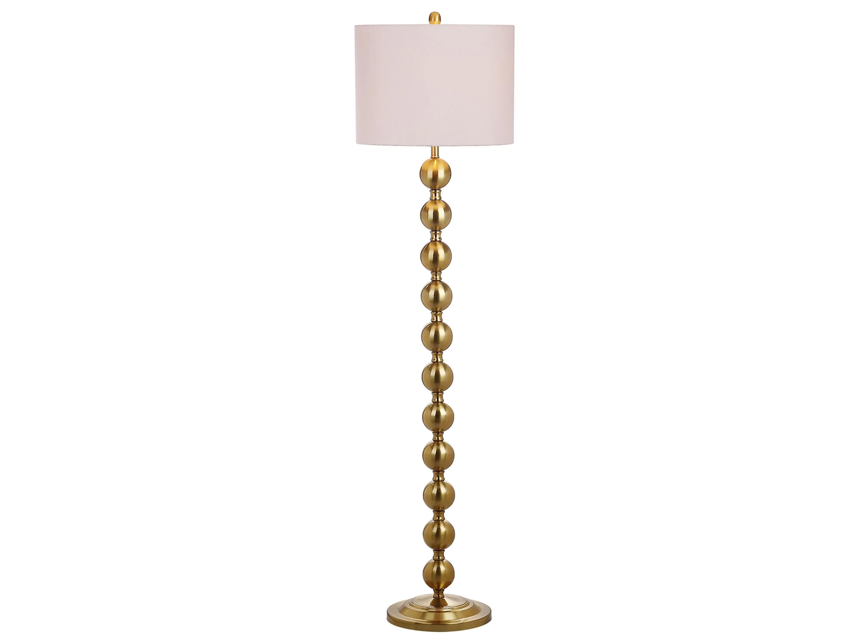 Reflections Stacked Ball Floor Lamp by Safavieh