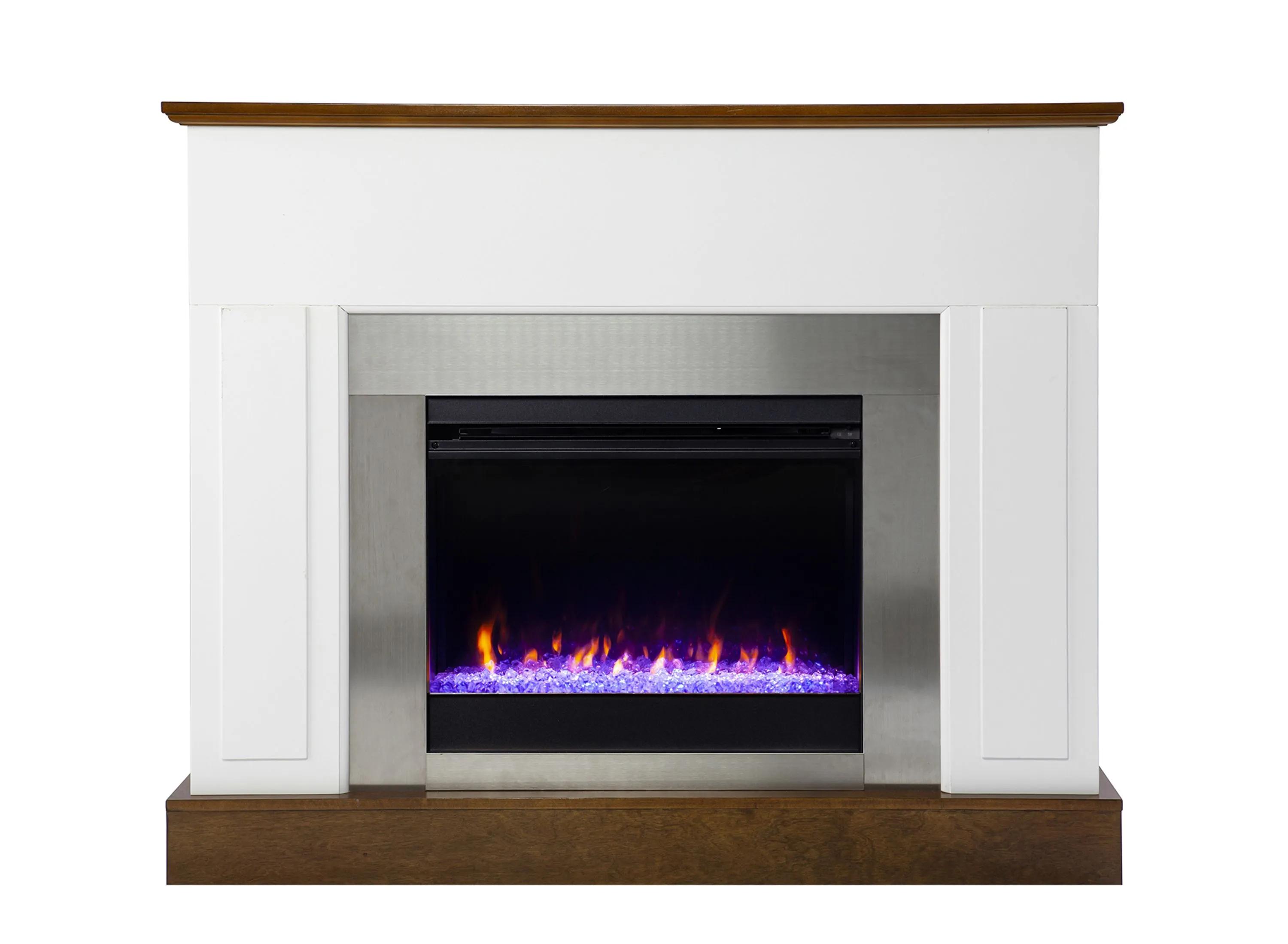 Heaney Color Changing Fireplace