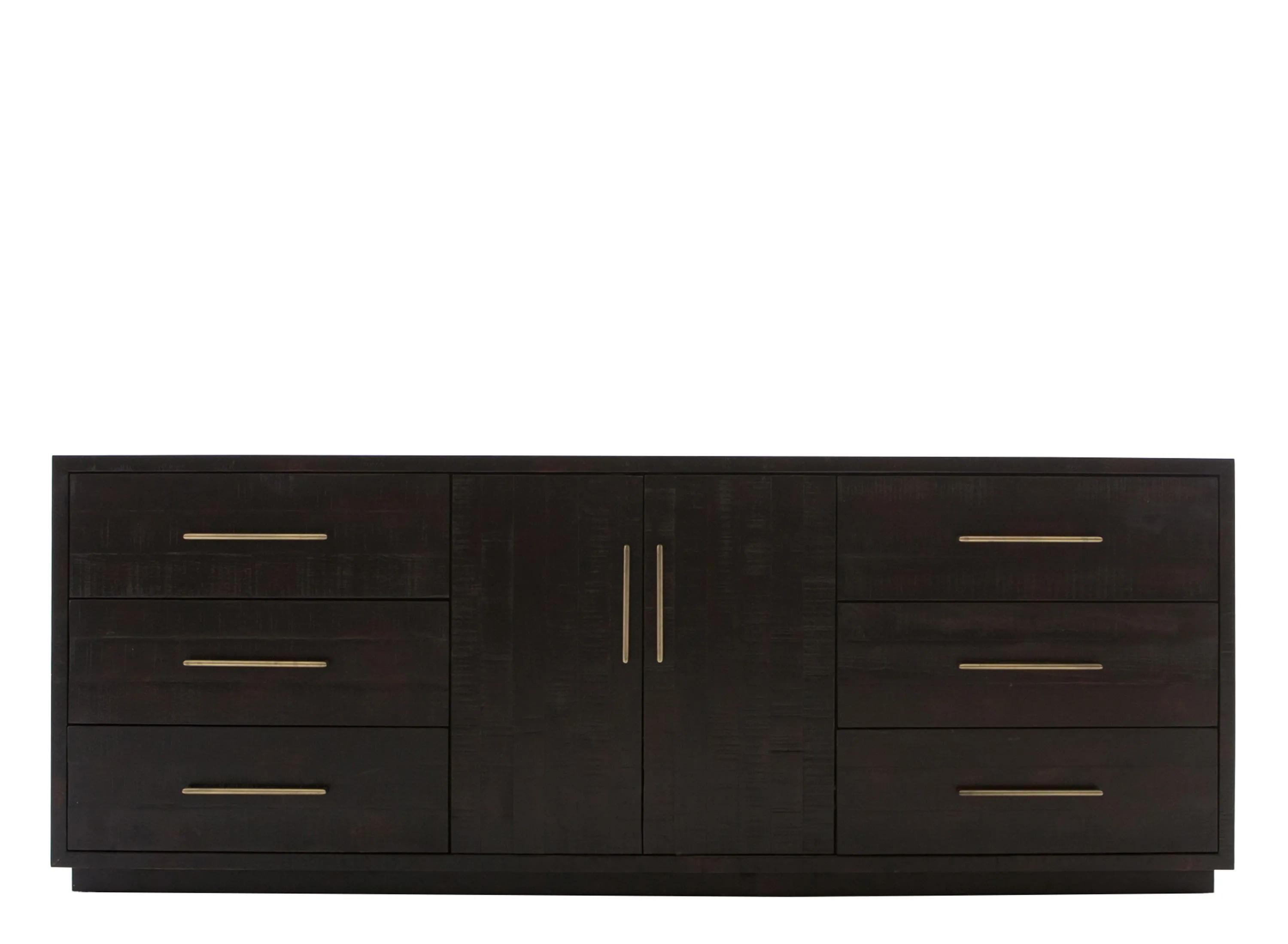 Hadley Suki Burnished Black Large Media Console
