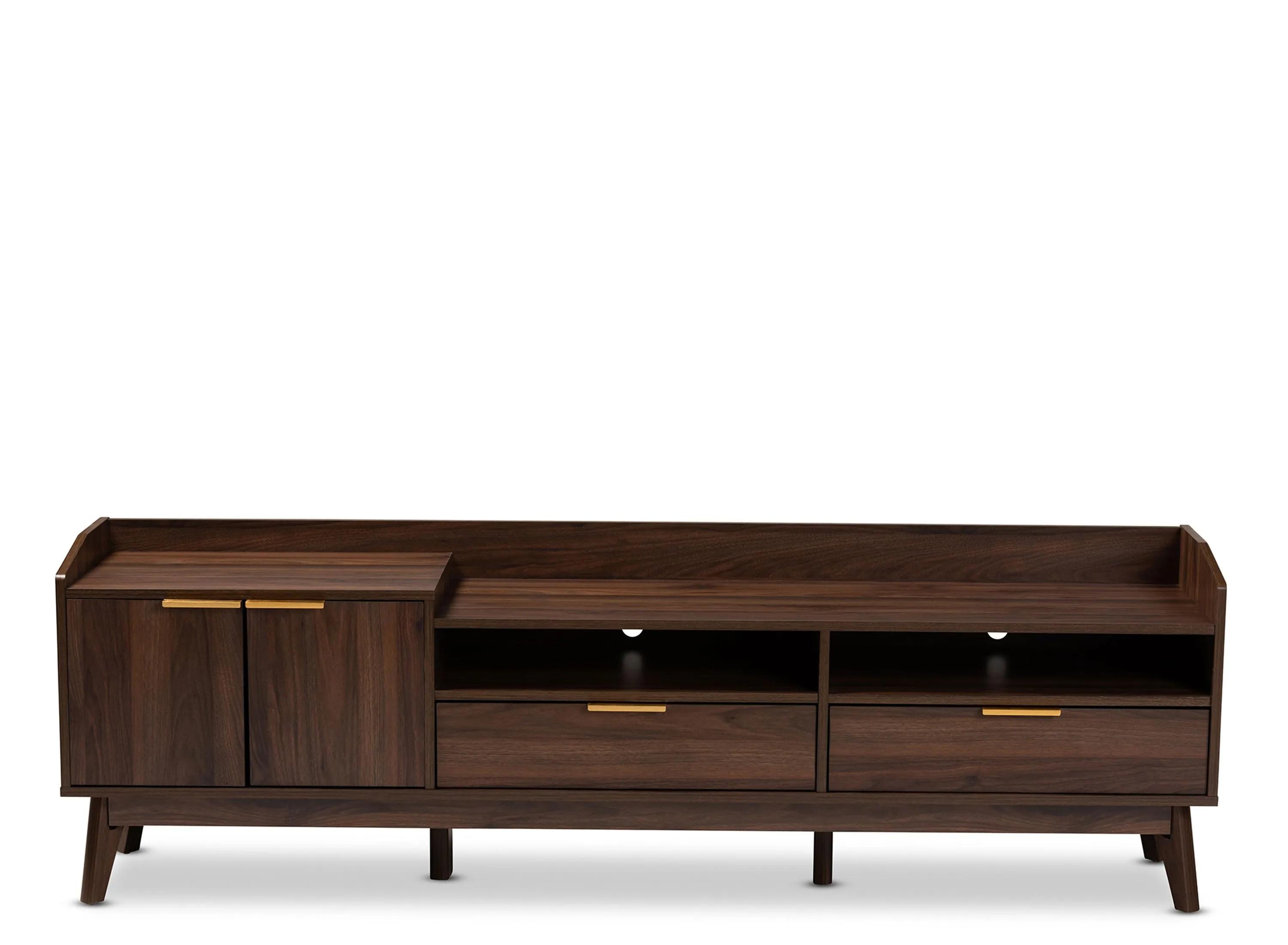 Lena 2-Drawer Wood TV Stand
