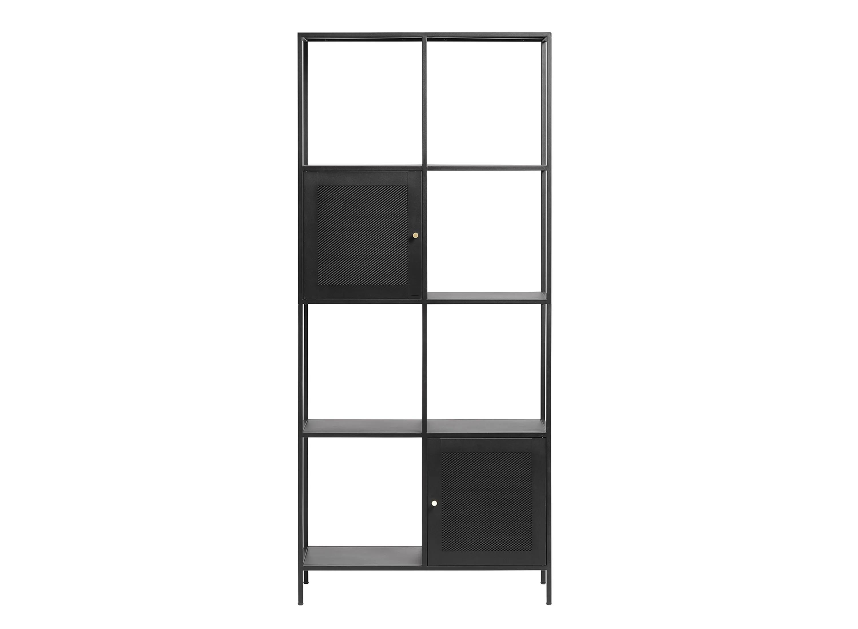 Jaco 2-Door Open Bookcase