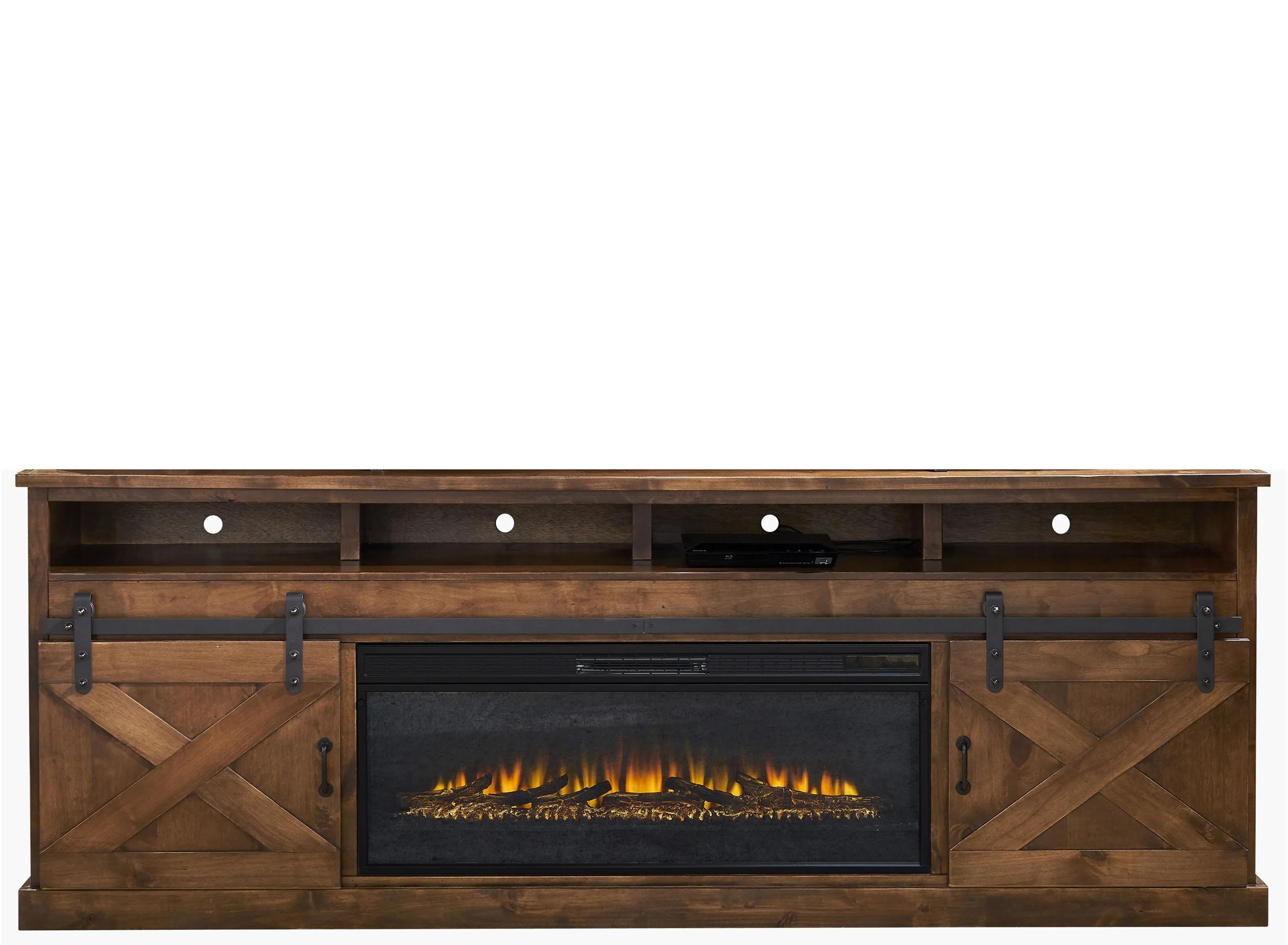 Farmhouse 94 Fireplace Console