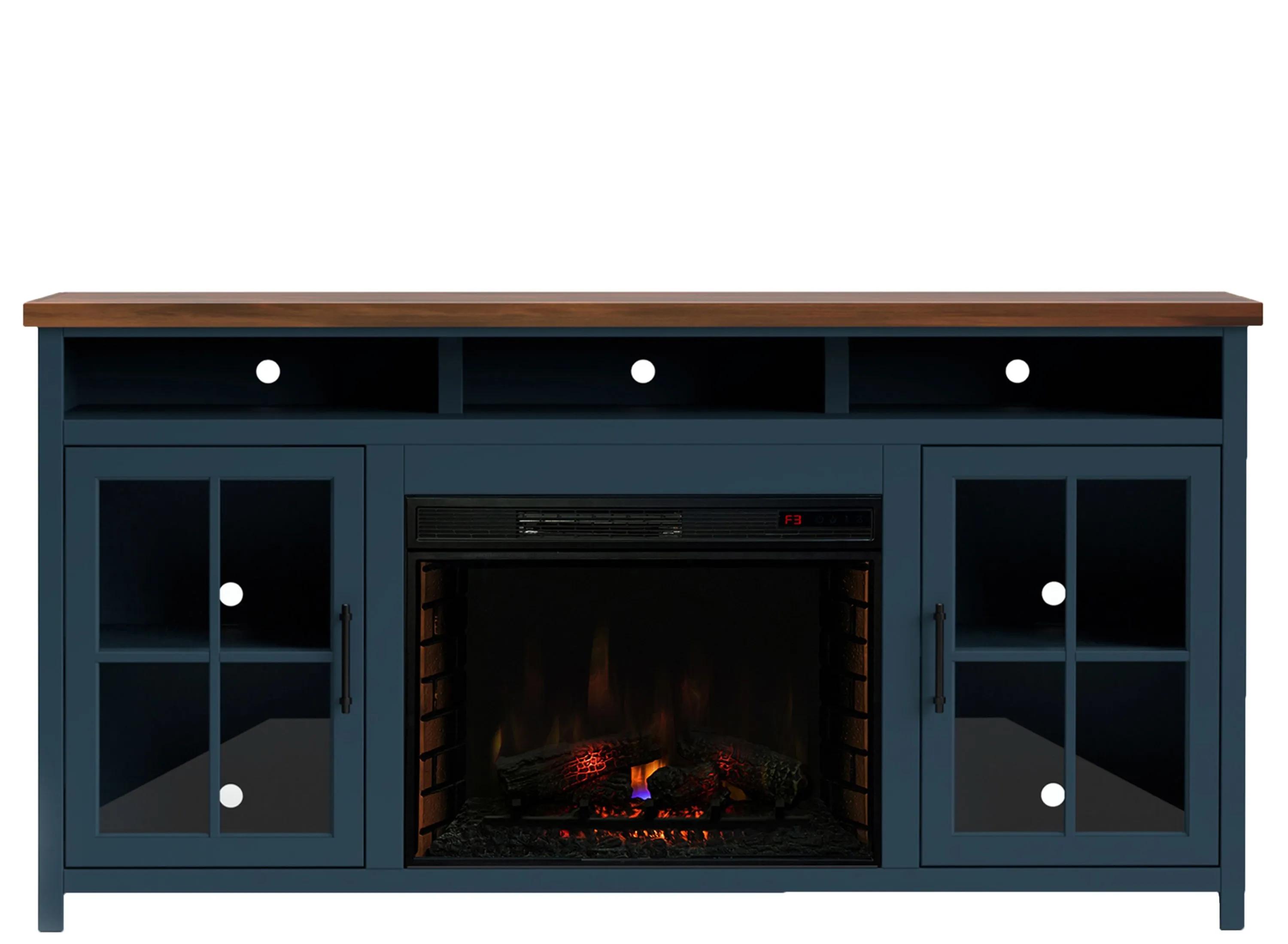 Nantucket 74 Fireplace Console