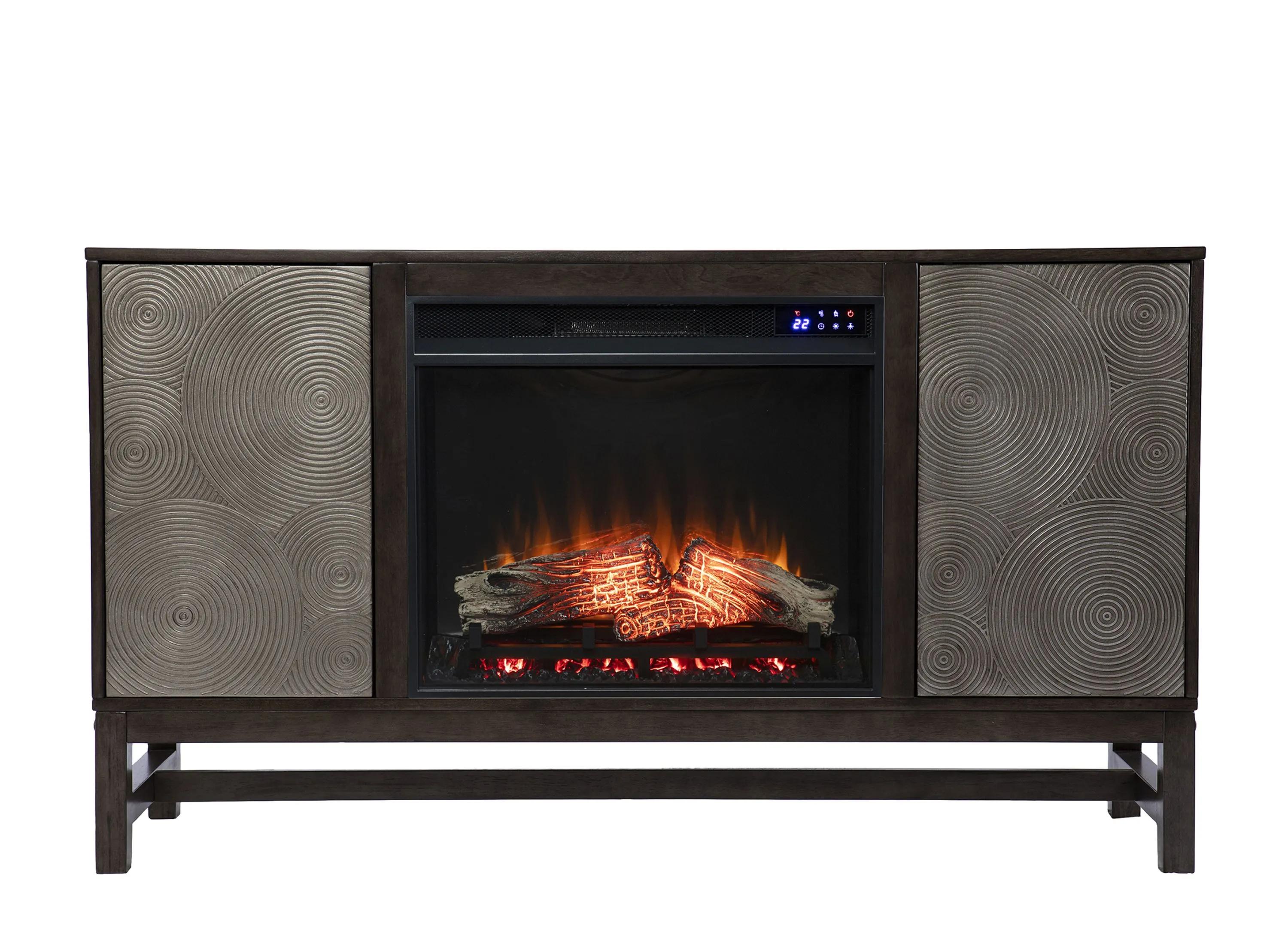 Lyon Touch Screen Fireplace Console
