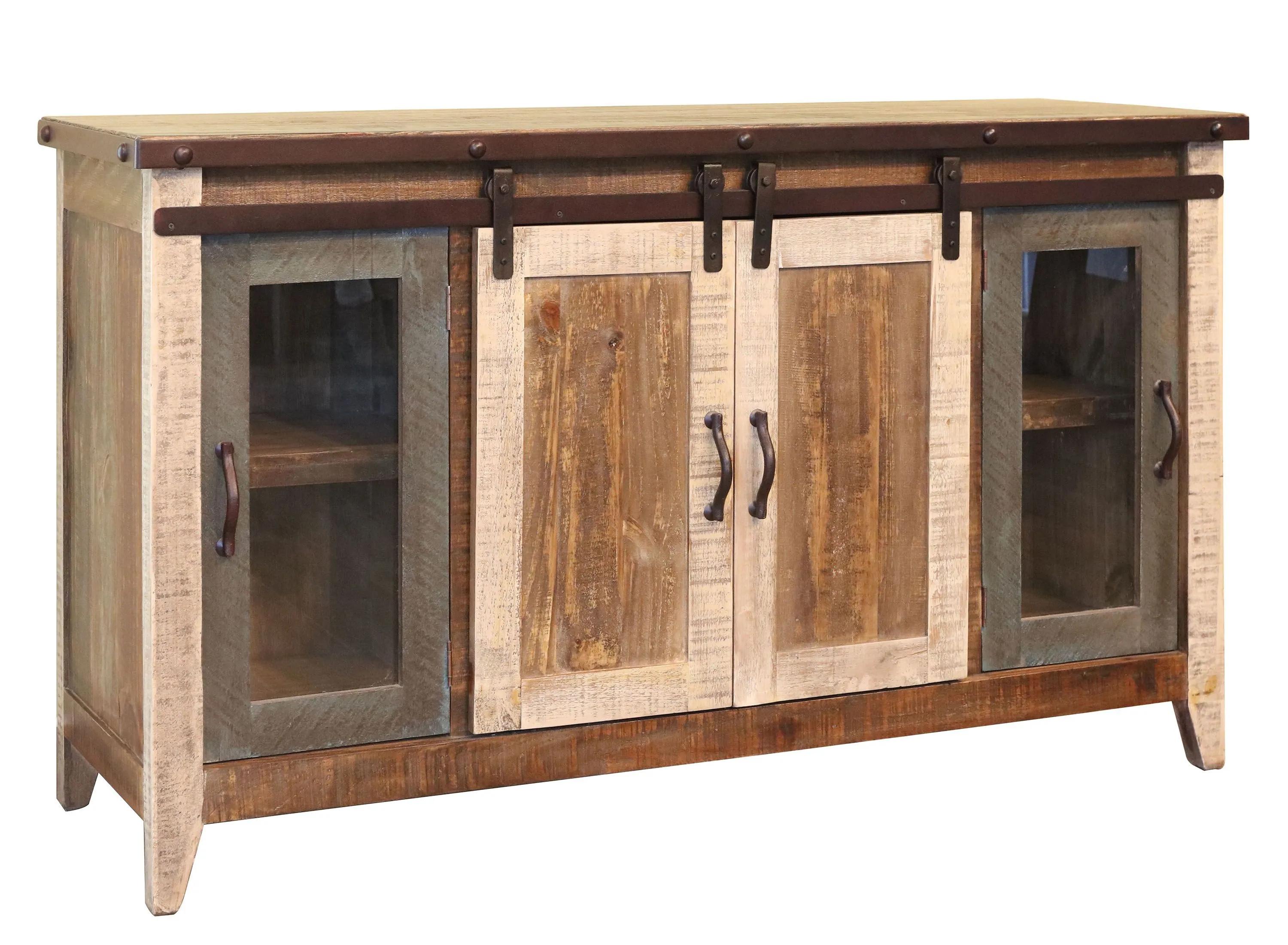 364319620 Antique 60 TV Console sku 364319620