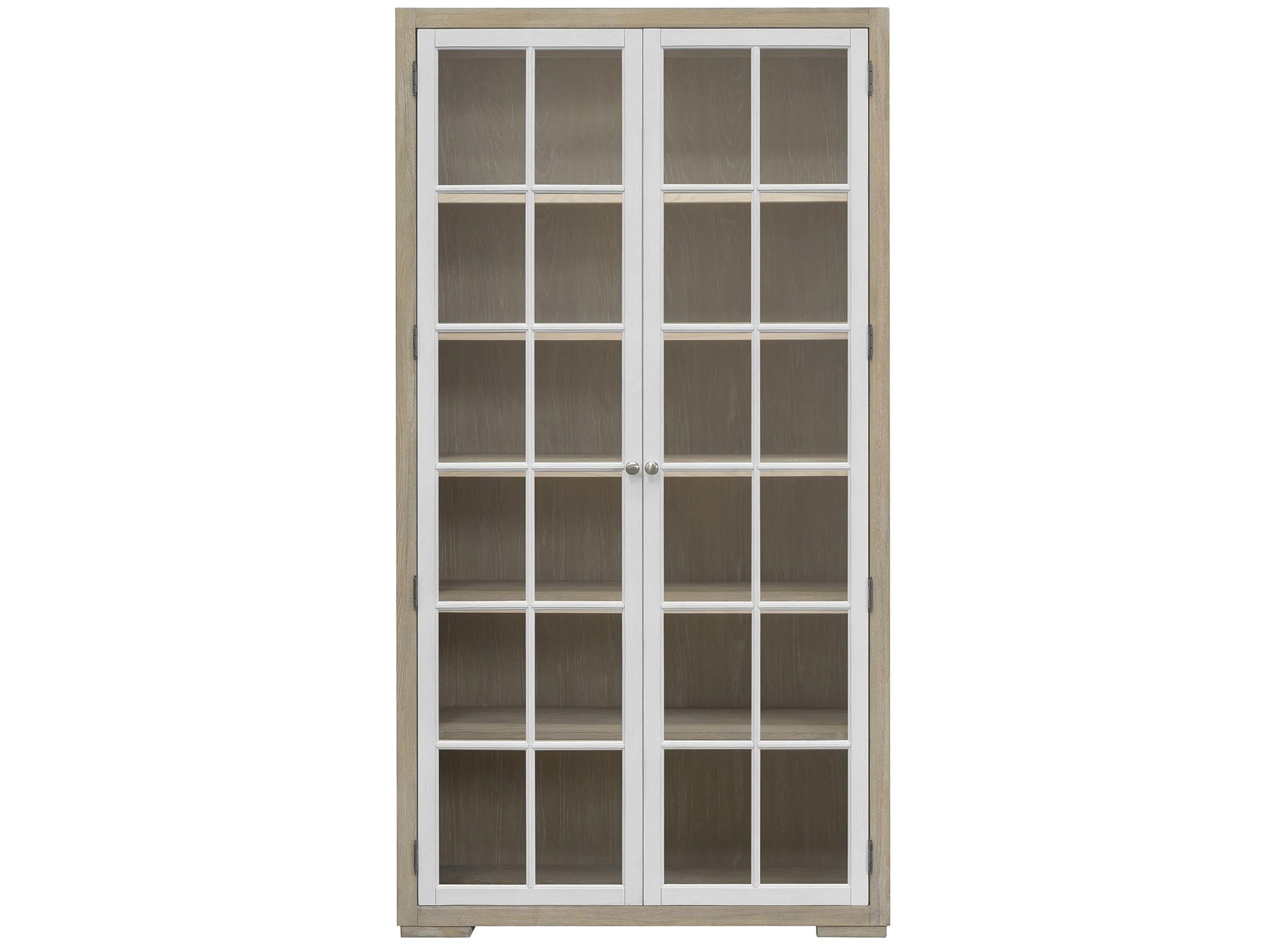 Botten 5-Shelf Glass Door Bookcase