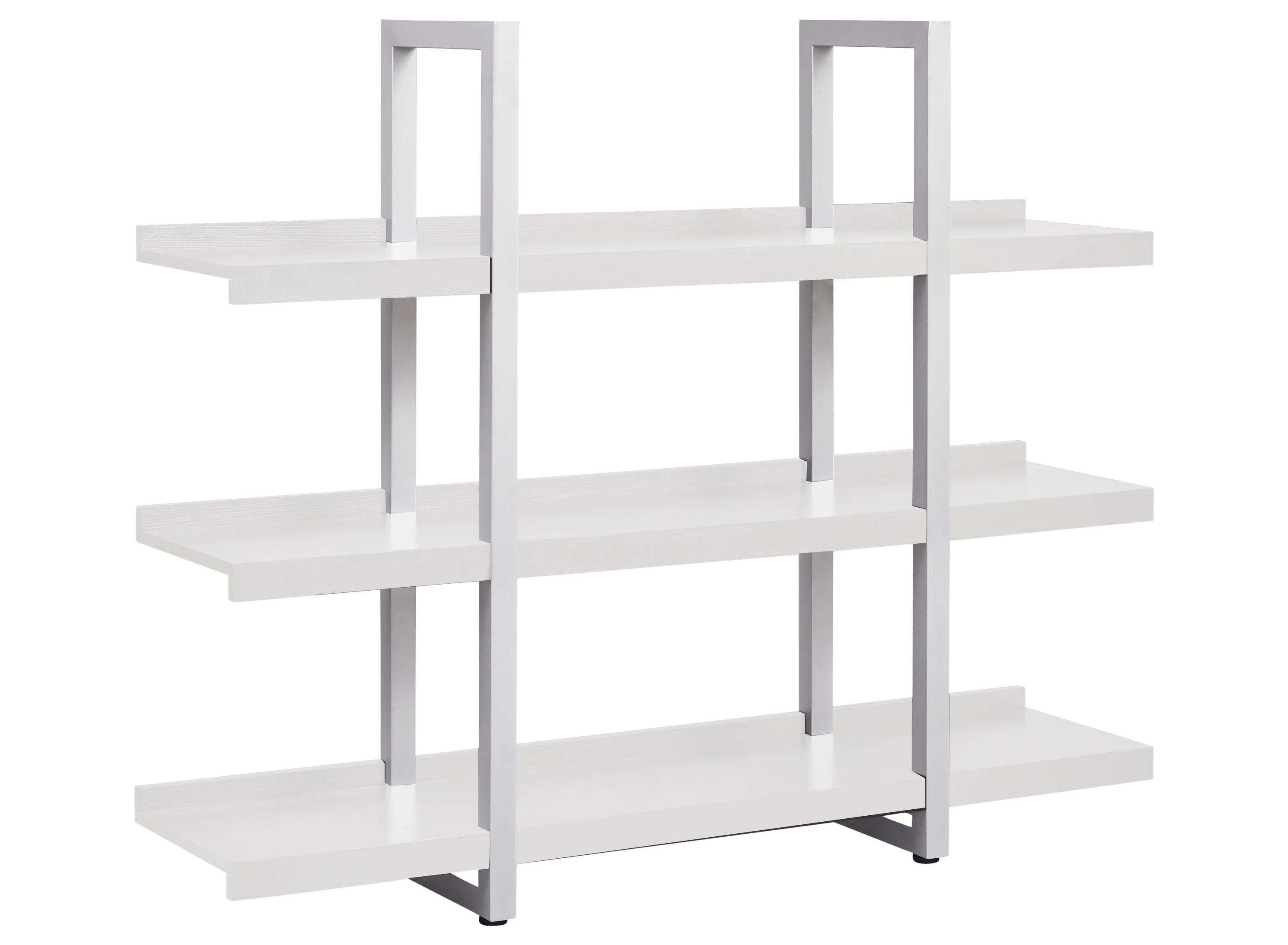 365244080 Kristoff Wide 3-Shelf Etagere Bookcase sku 365244080