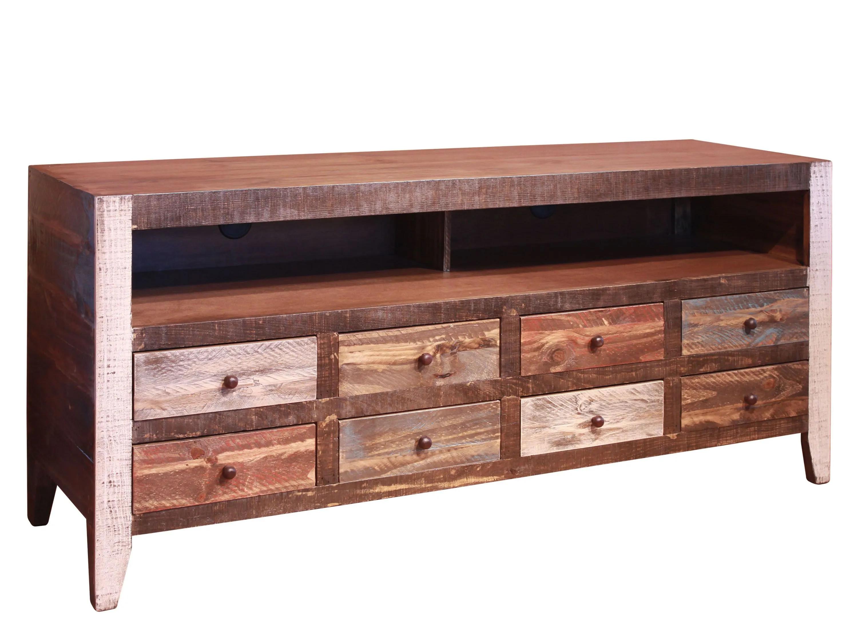 "Antique 61"" TV Console"
