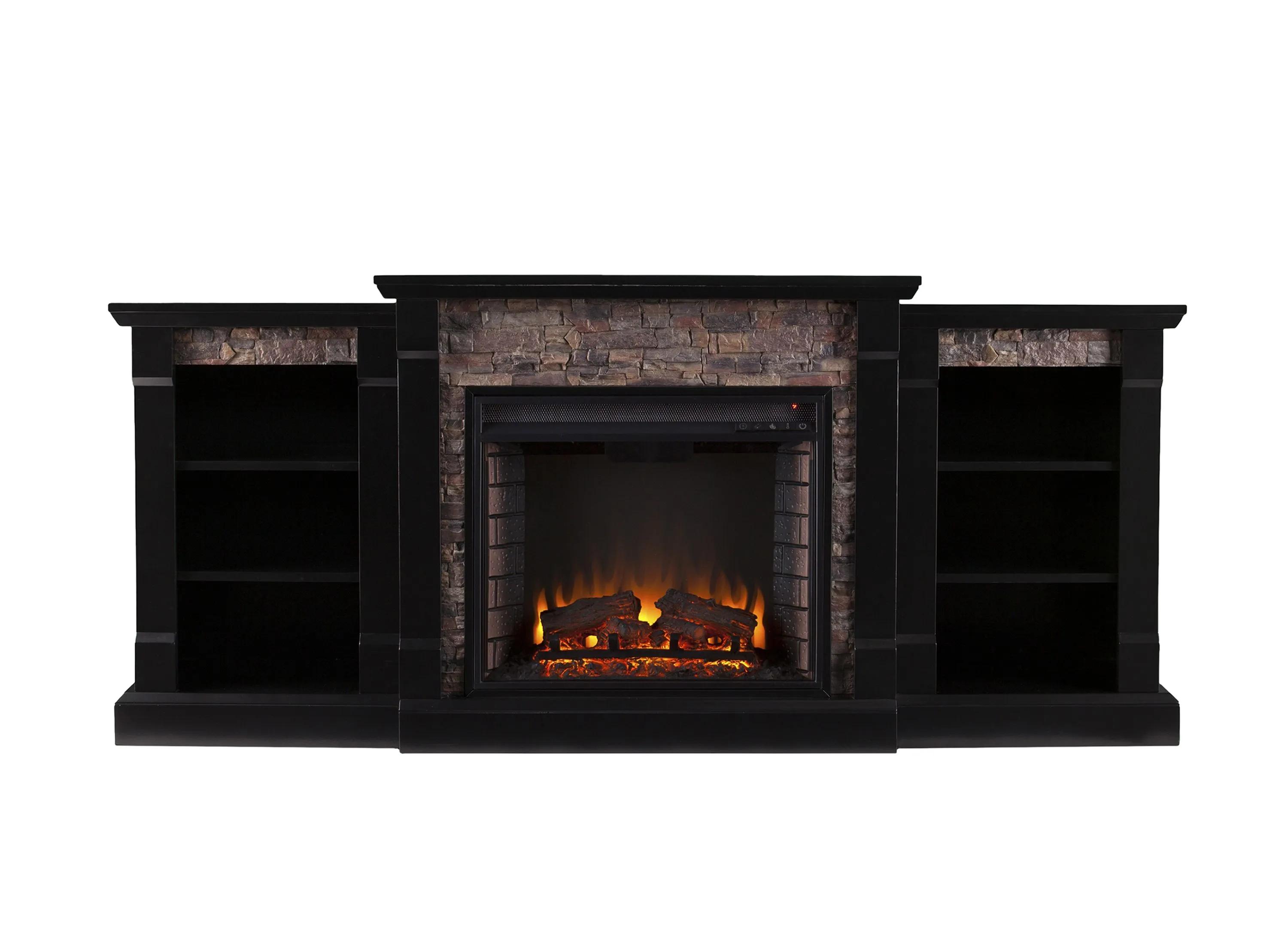 Harrow Bookcase Fireplace