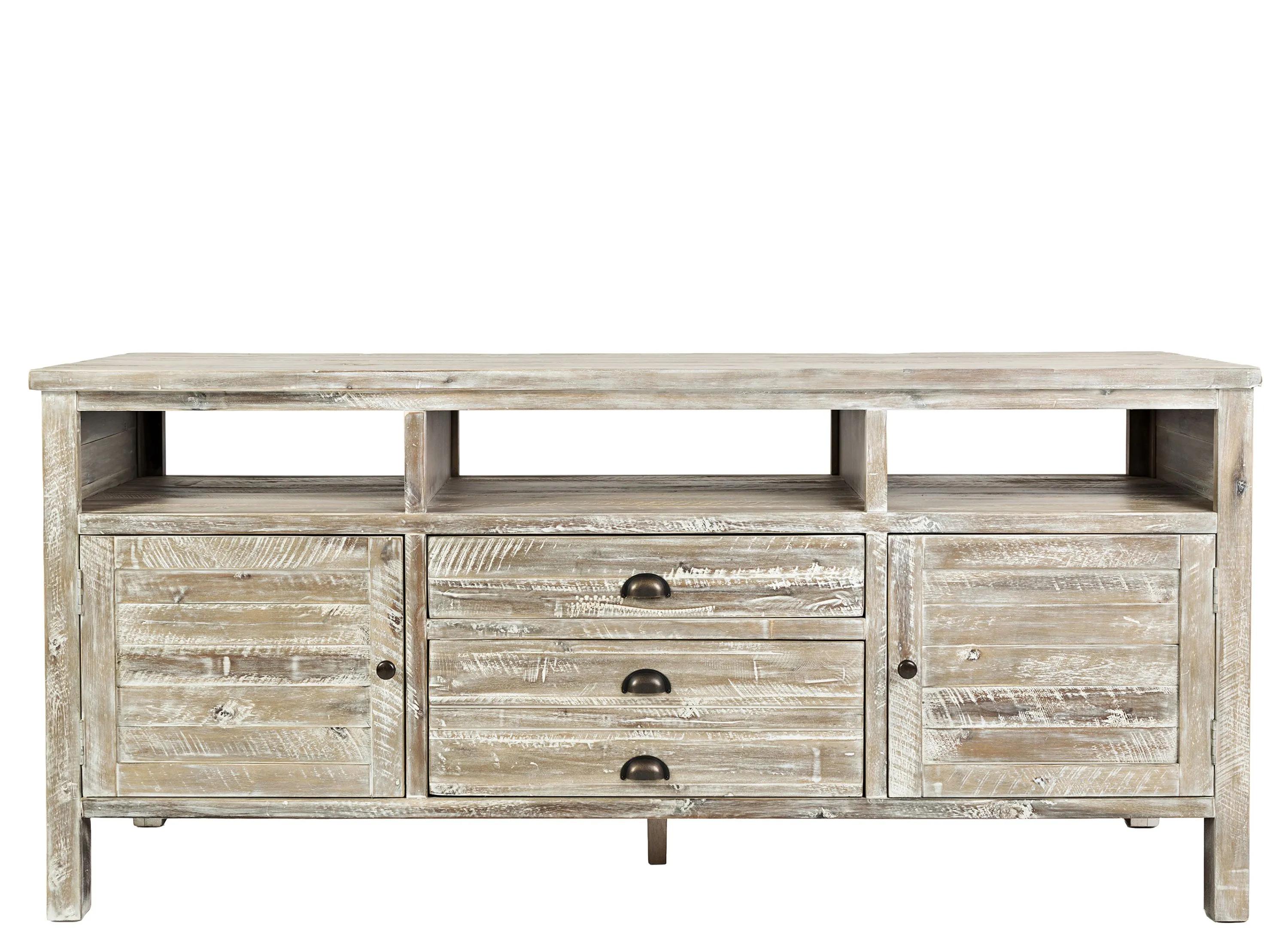 Artisans Craft Washed Grey 70" TV Stand