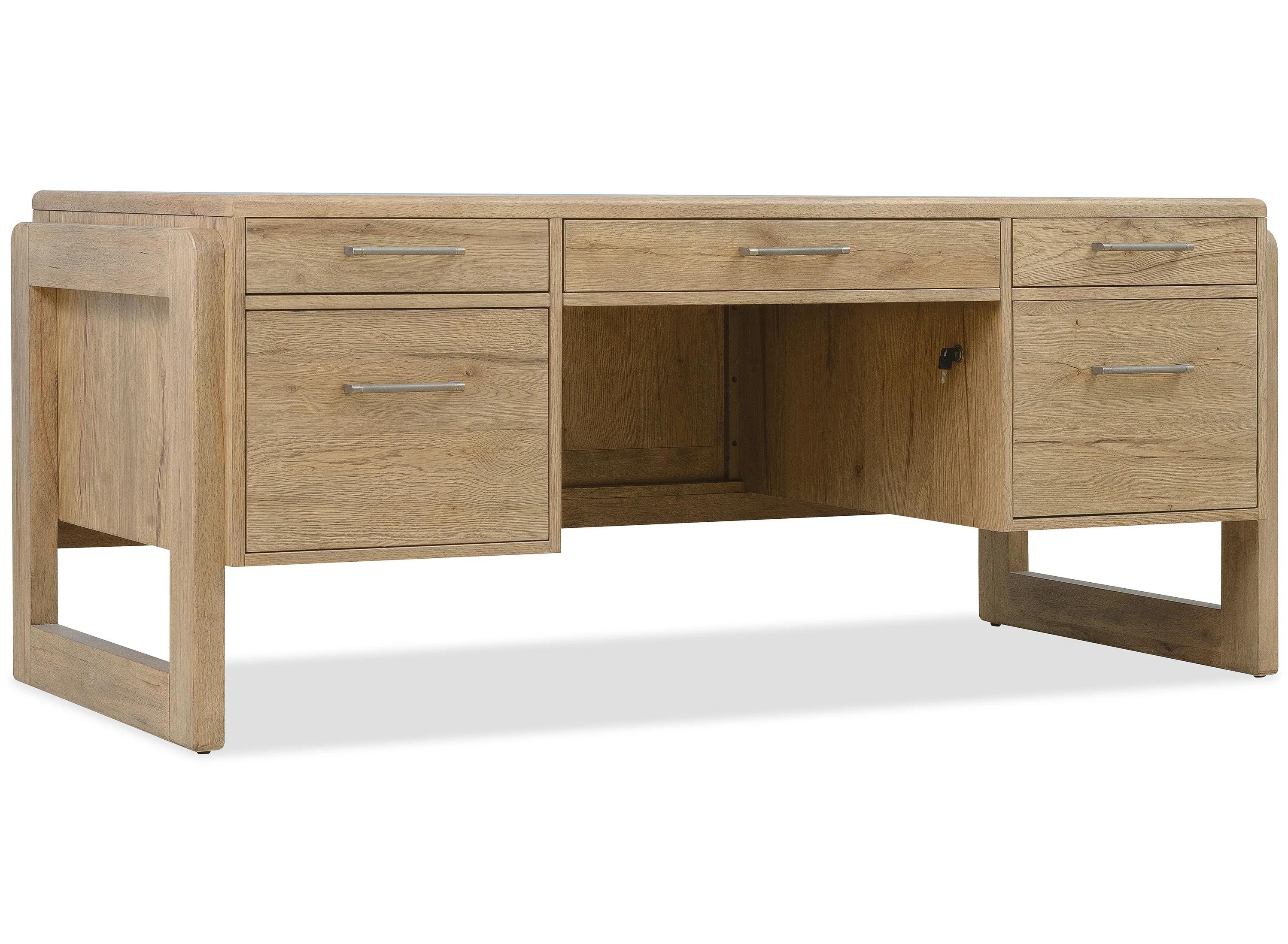 Kalamazoo Aged Oak Executive Home Office Set