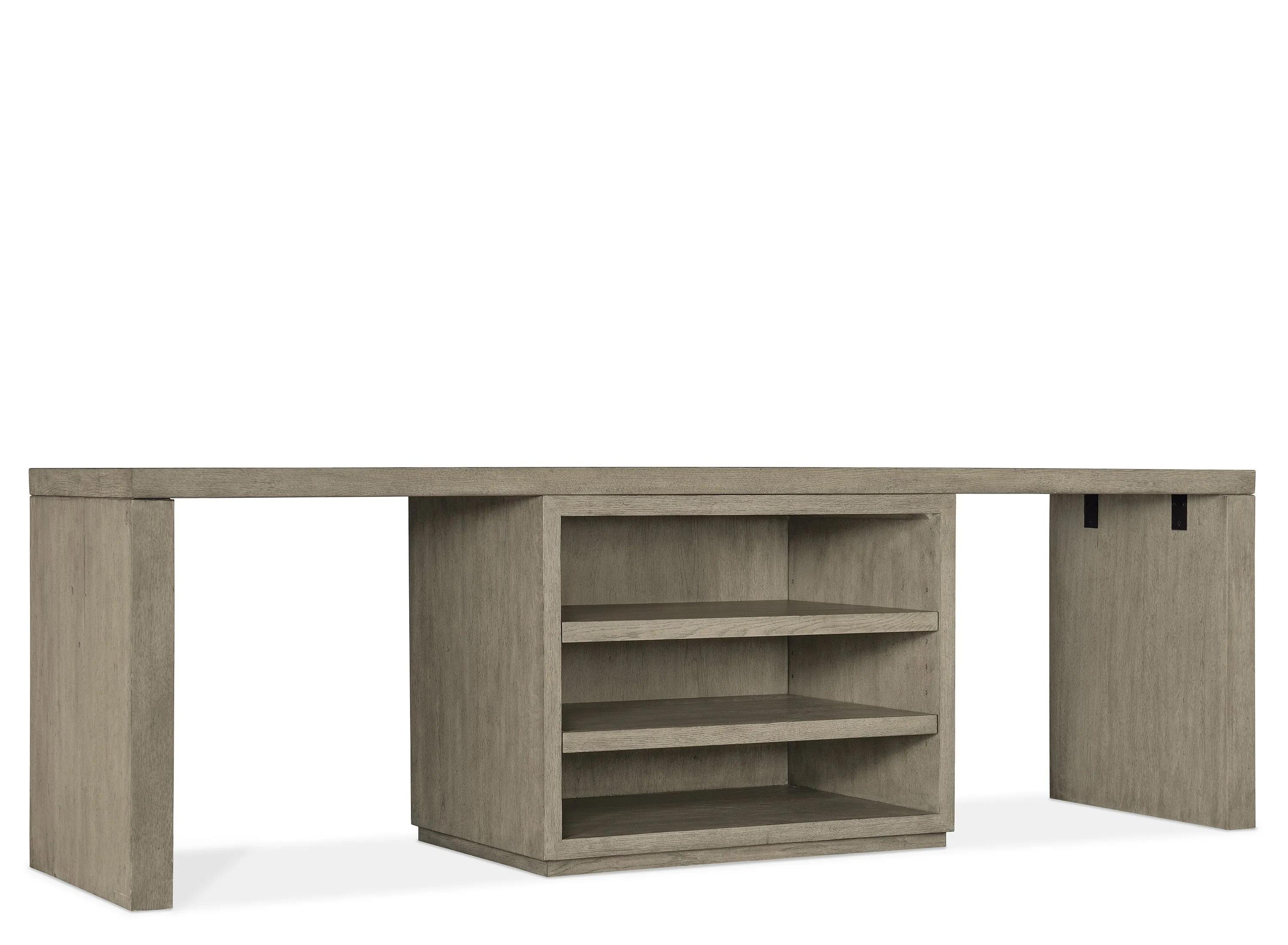 Linville Falls 96 Desk w/ Center Shelves