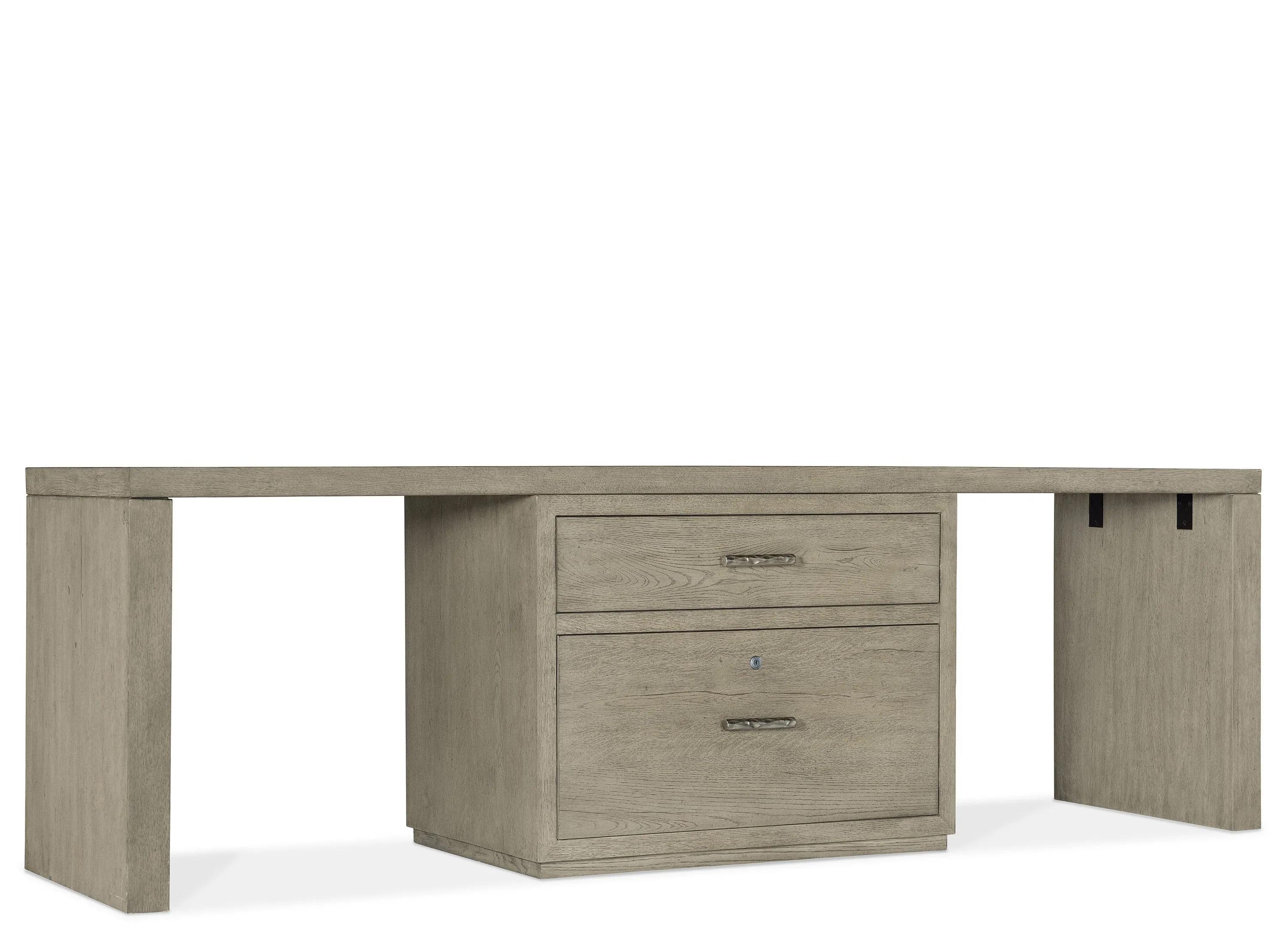 Linville Falls 96 Desk w/ Center Lateral File