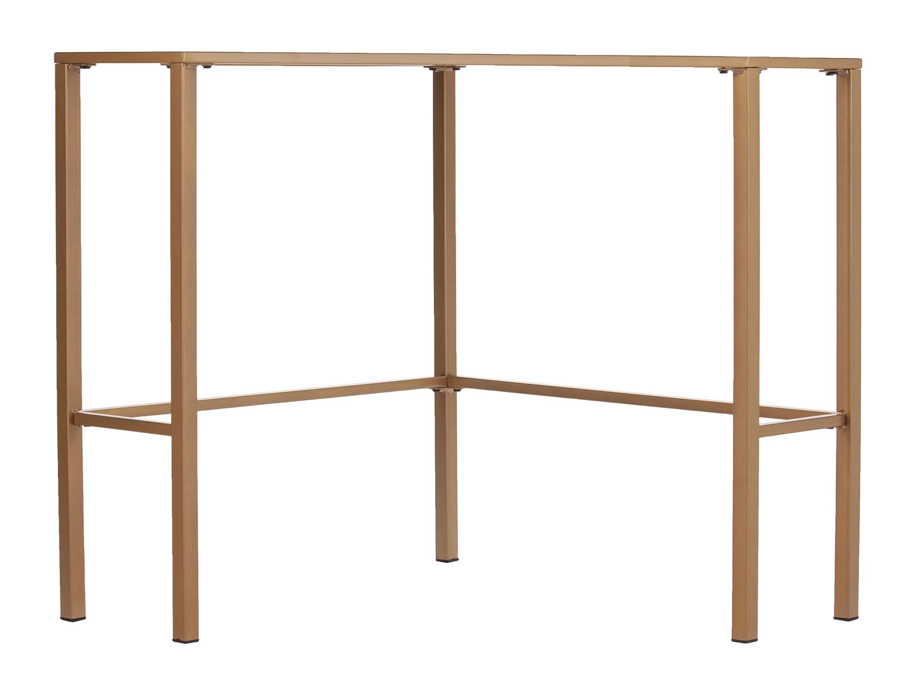 Ashford Metal/Glass Corner Desk