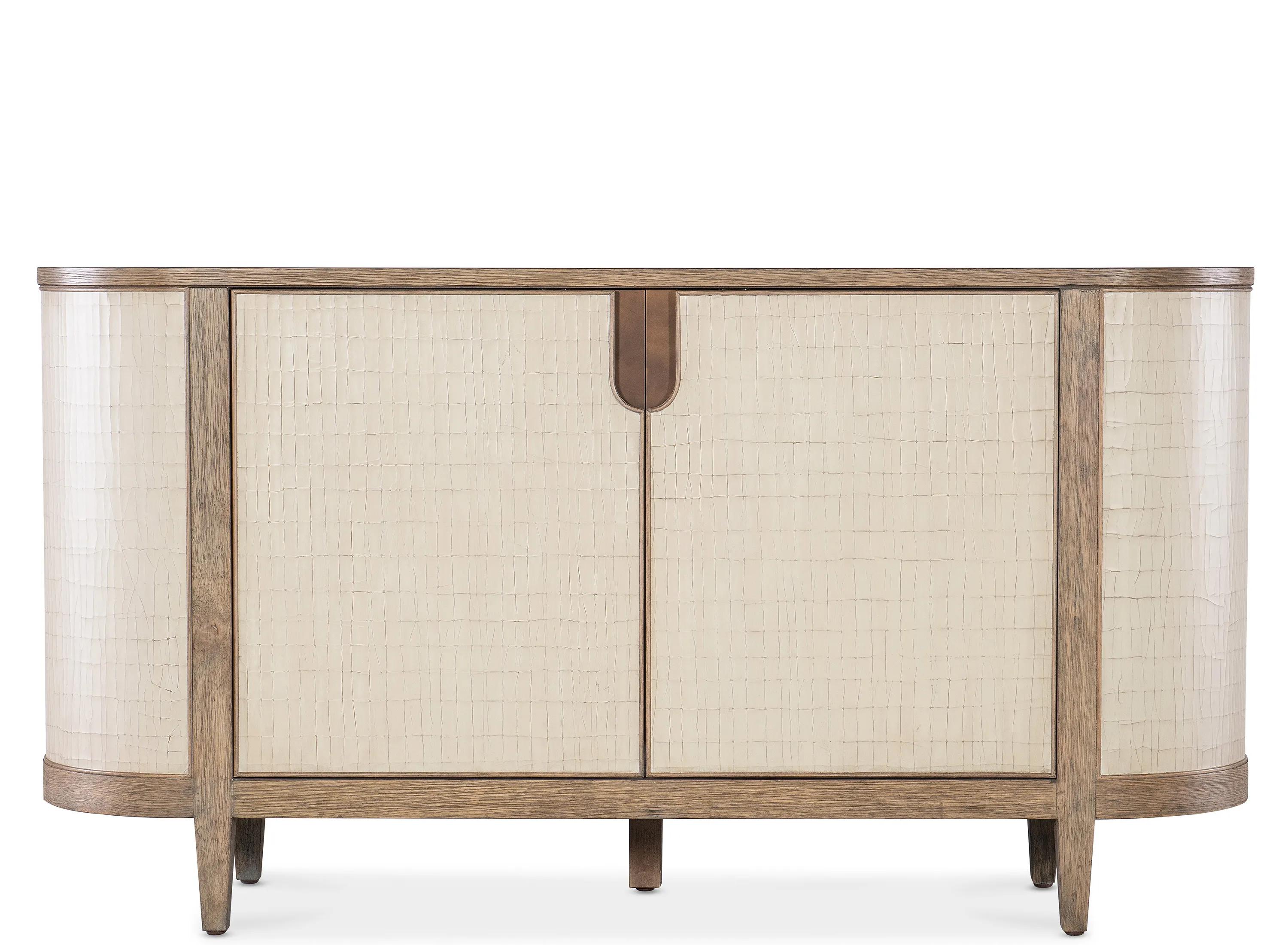 Arbor Medium Brown And Light Tan Credenza