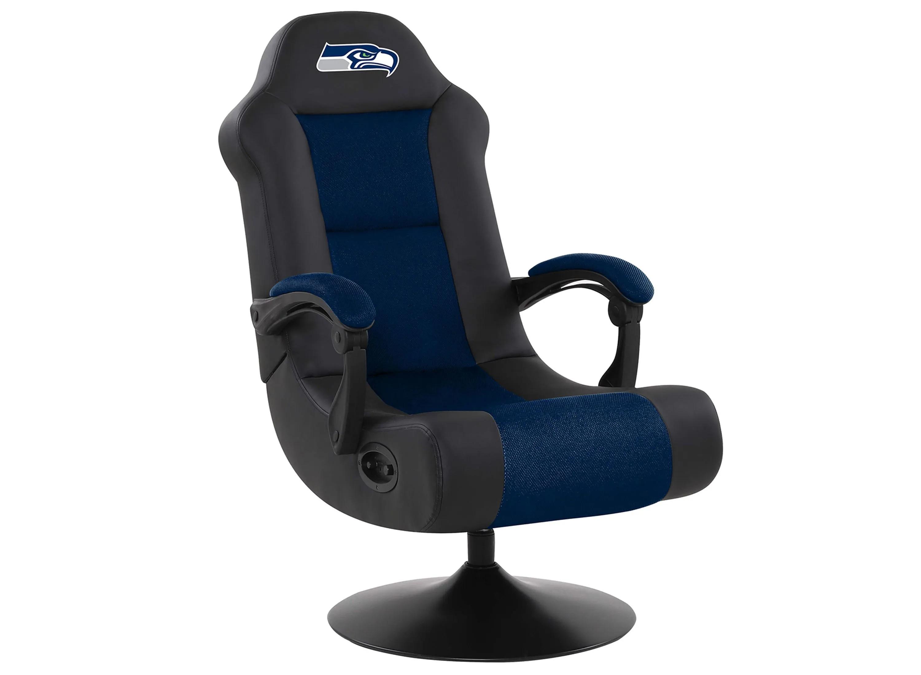 Imperial Black Seattle Seahawks Ultra Game Chair
