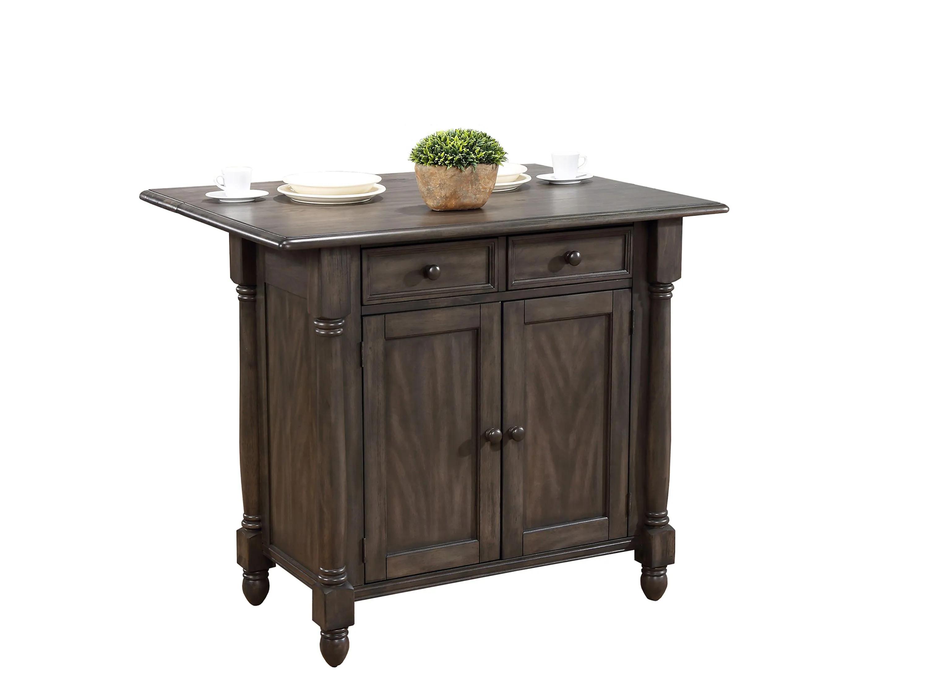 Eastlane Kitchen Island w/ Leaf