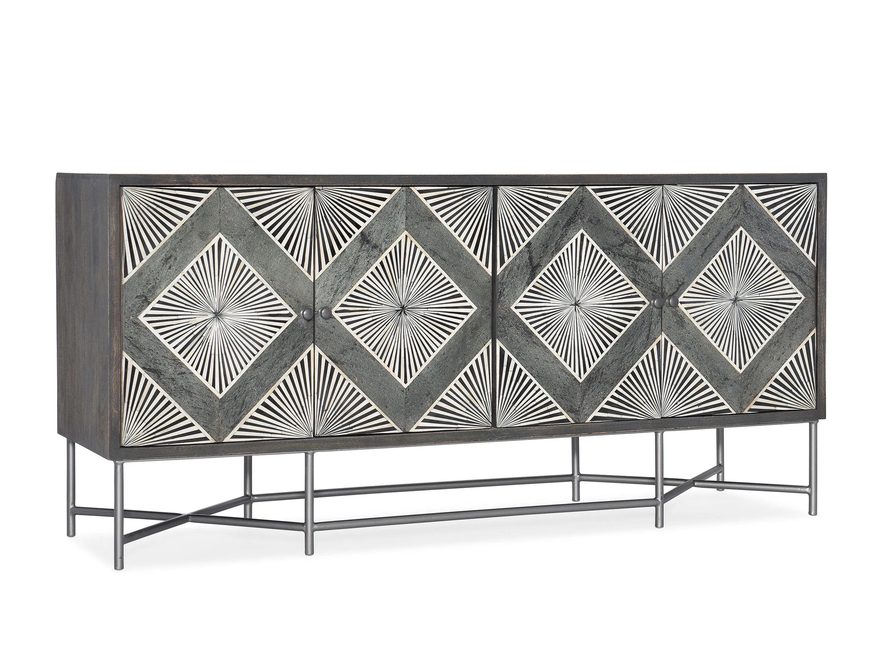 Melange Hawthorne Four Door Credenza