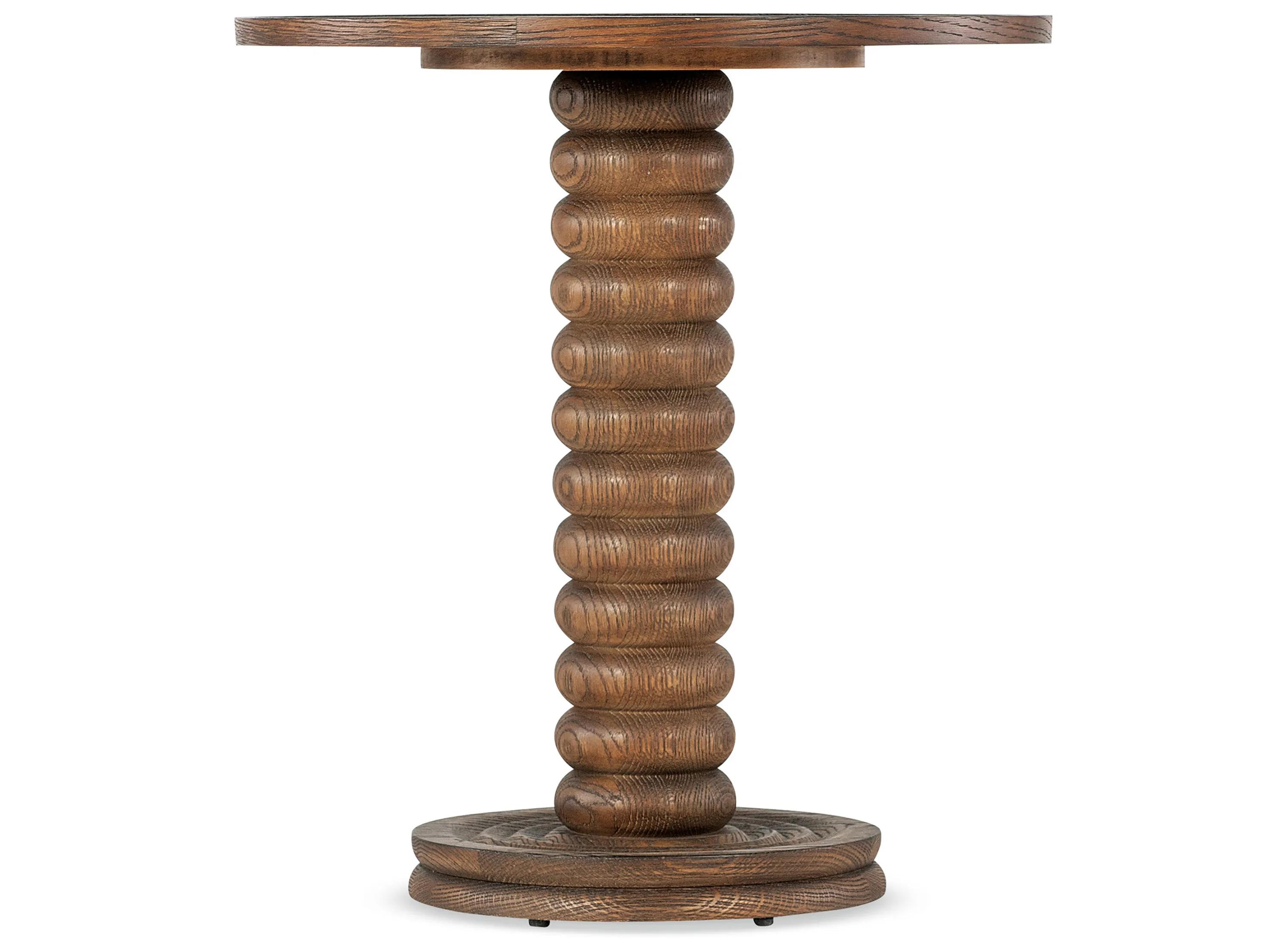 Commerce and Market Natural Spindle Accent Table