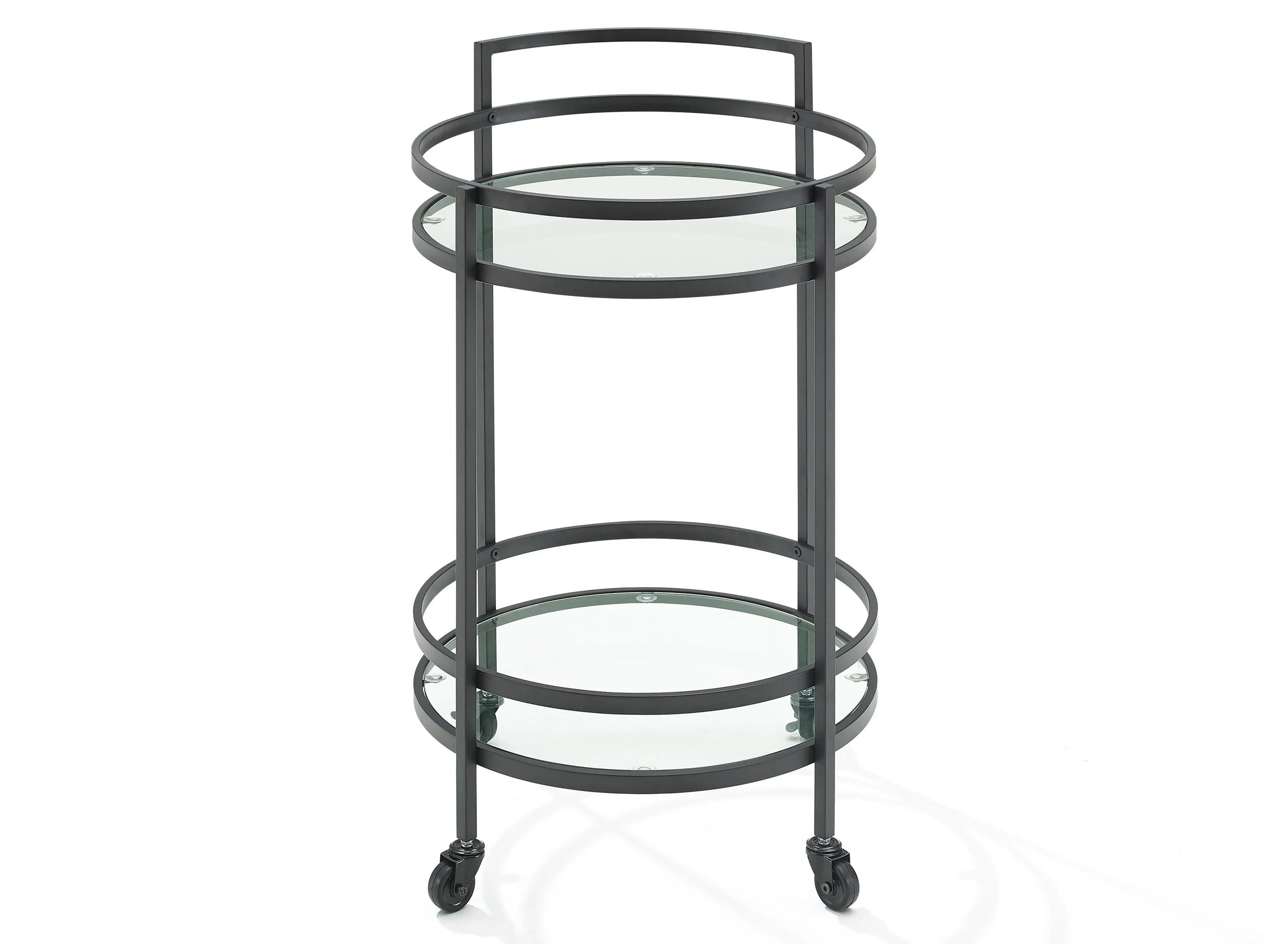 Bailey Round Bar Cart