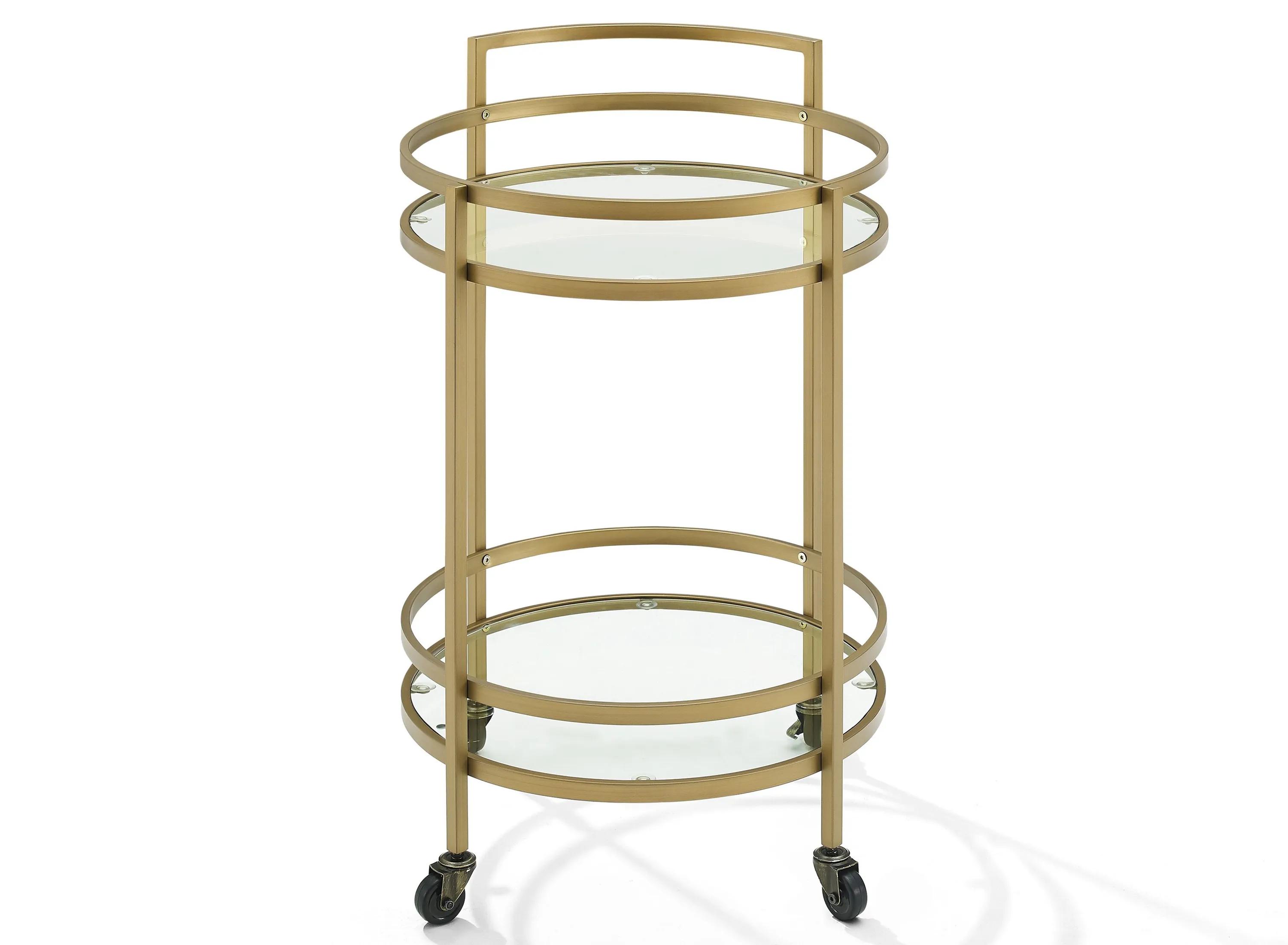 Bailey Round Bar Cart