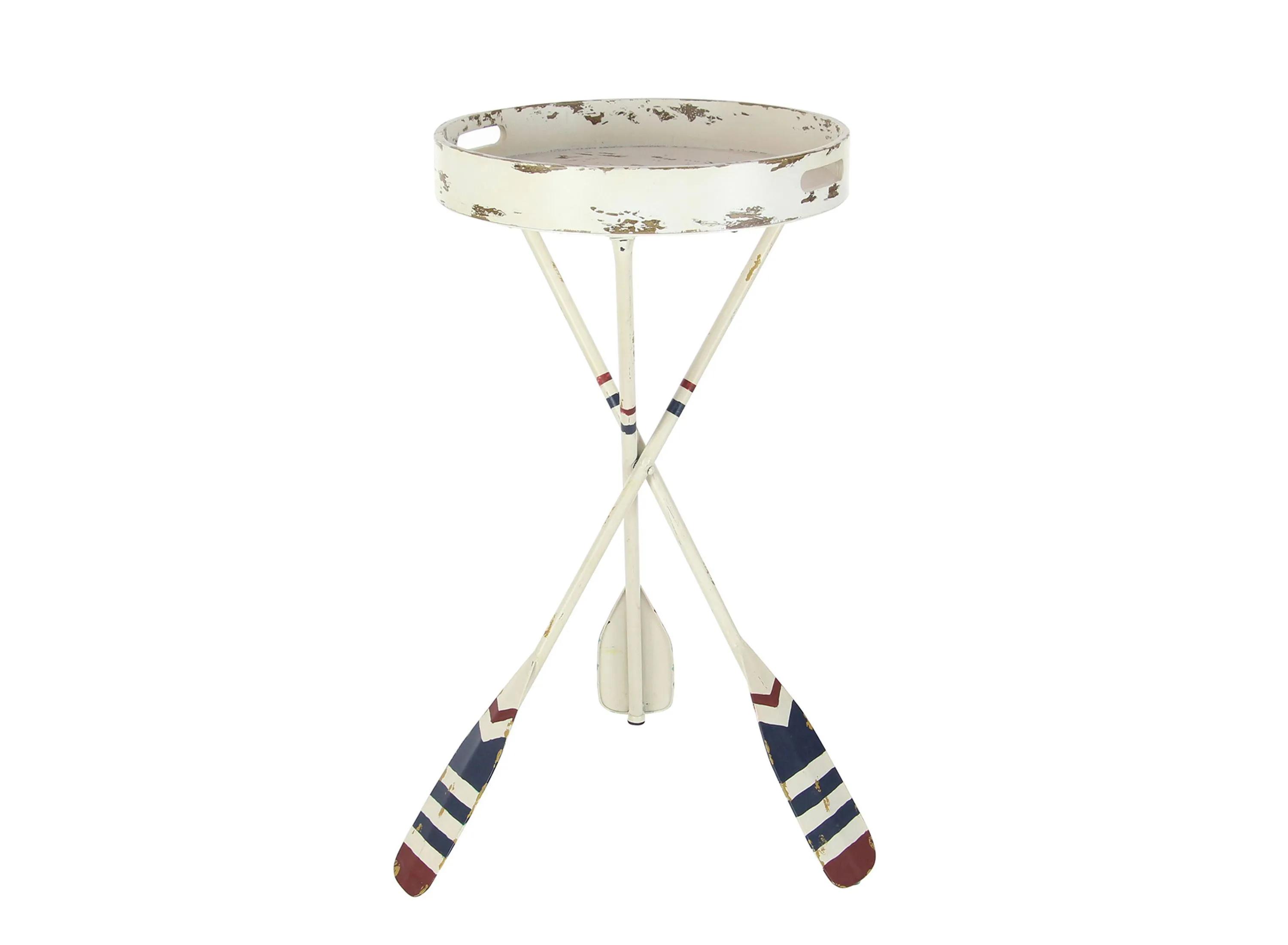 Ivy Collection Oars Accent Table