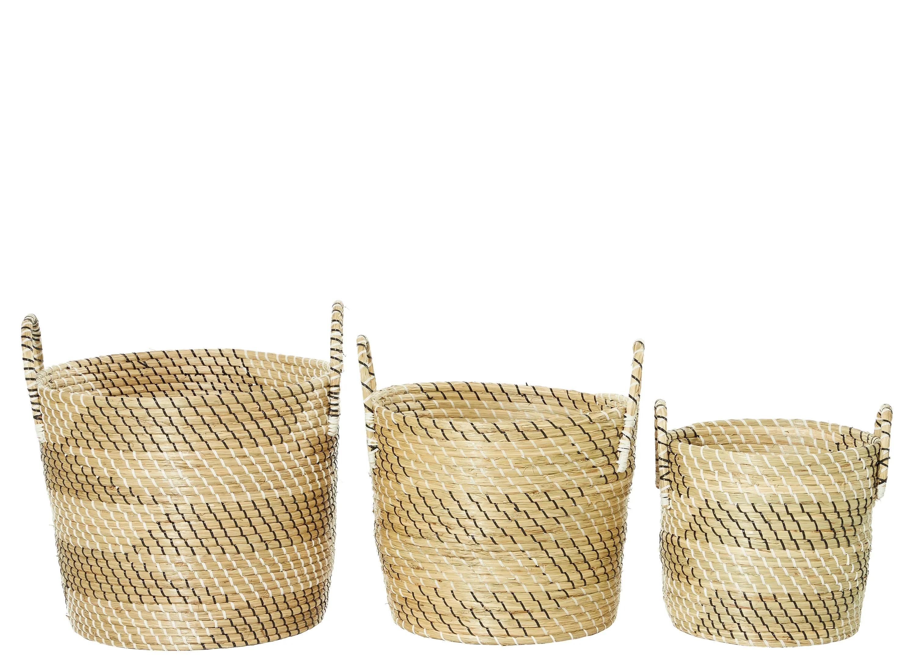 Ivy Collection Storage Baskets - Set of 3