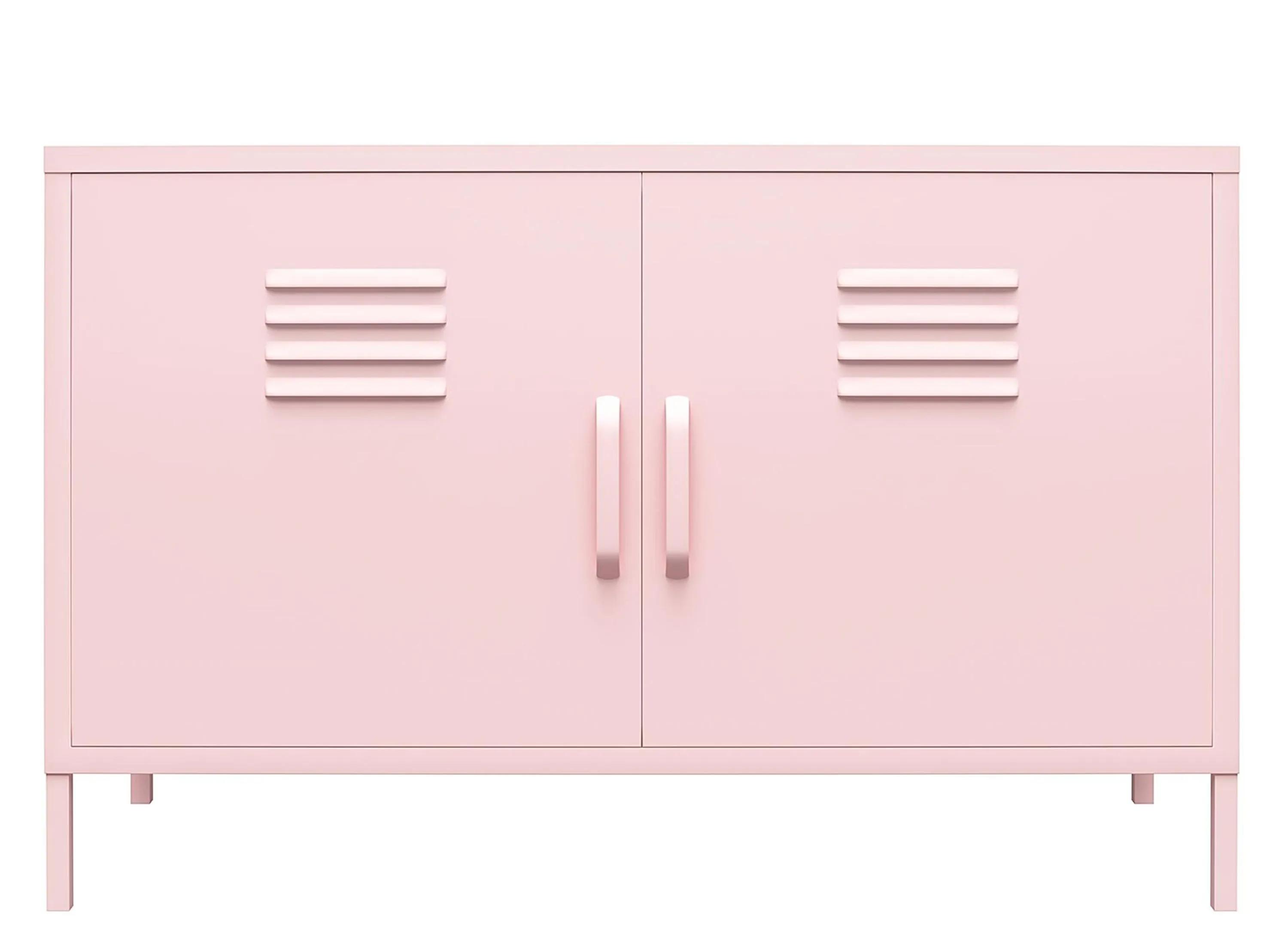 374121700 Novogratz Cache Two Door Metal Locker Accent Cabin sku 374121700