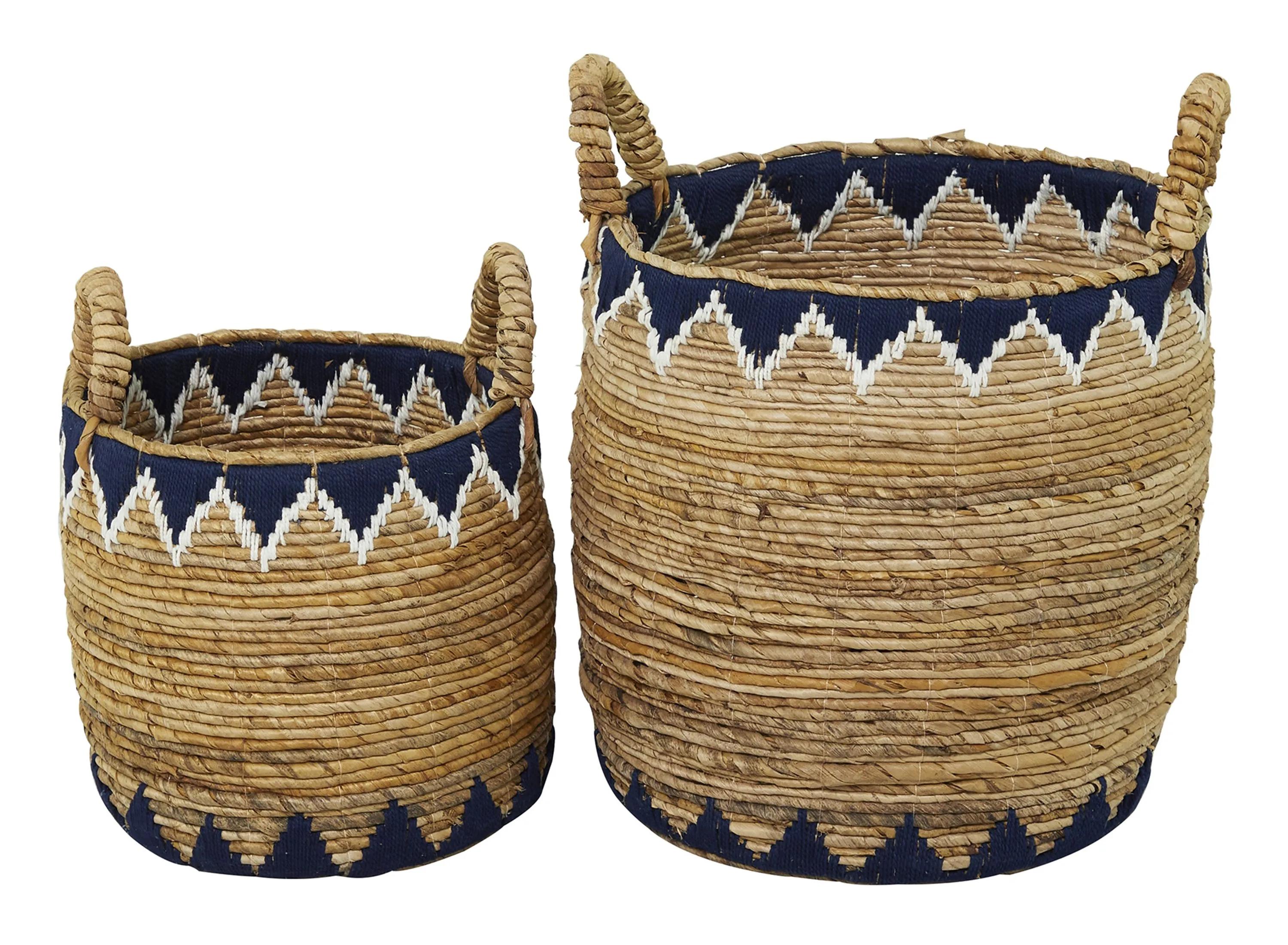 Ivy Collection Storage Basket - Set of 2