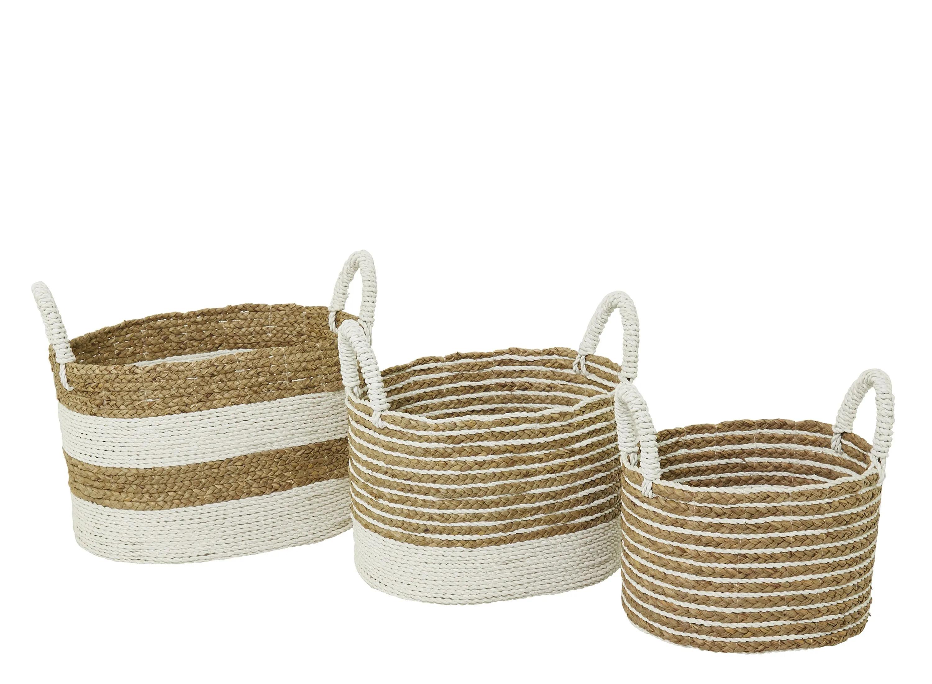 Ivy Collection Storage Basket - Set of 3
