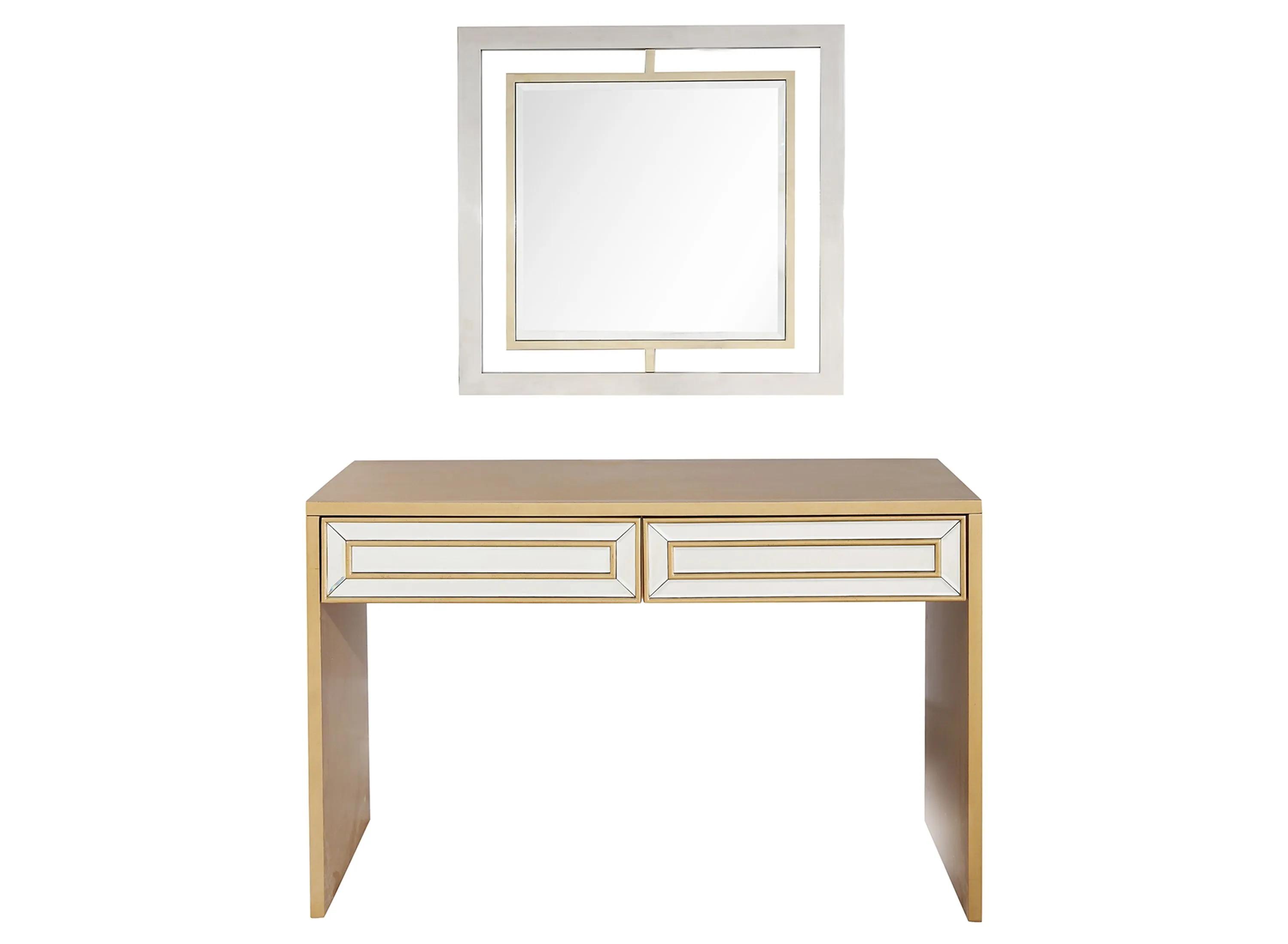 Virginia Wall Mirror and Console Table