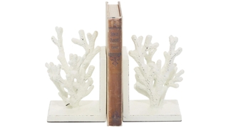 Ivy Collection Coral Bookends Set