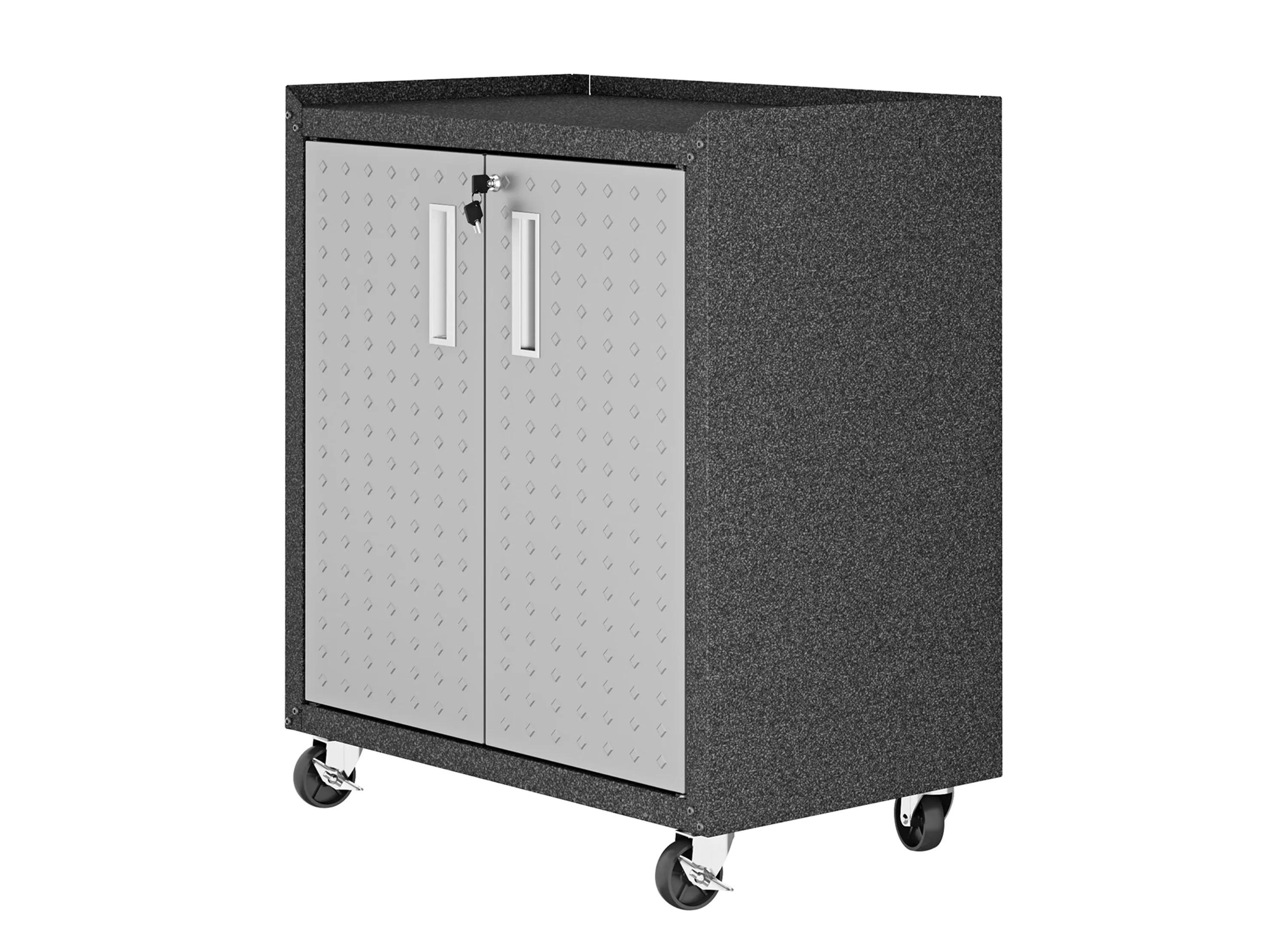 Manhattan Comfort Fortress 31.5" Garage Mobile abinet 2.0