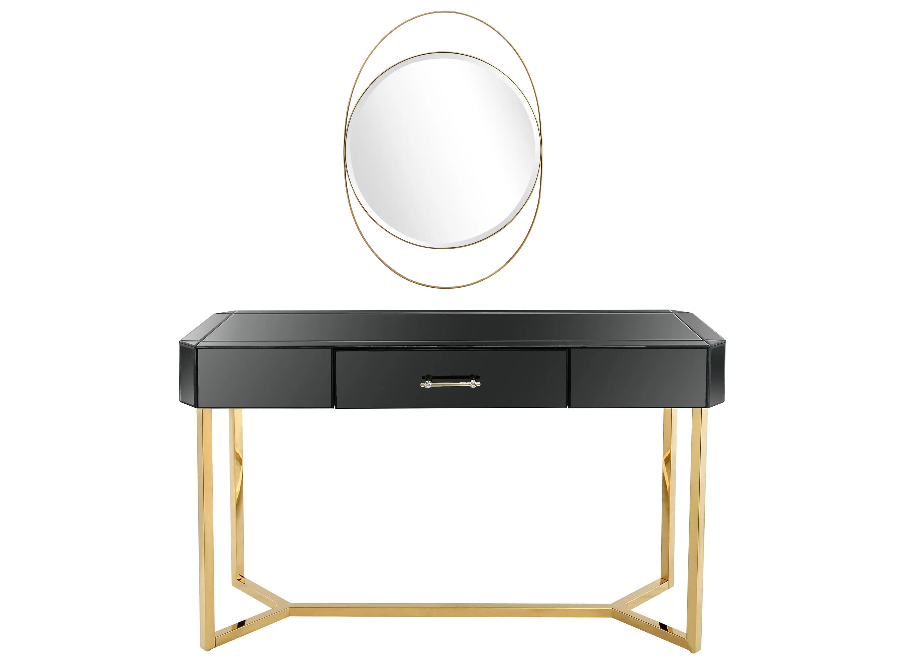 Sonya Wall Mirror and Console Table