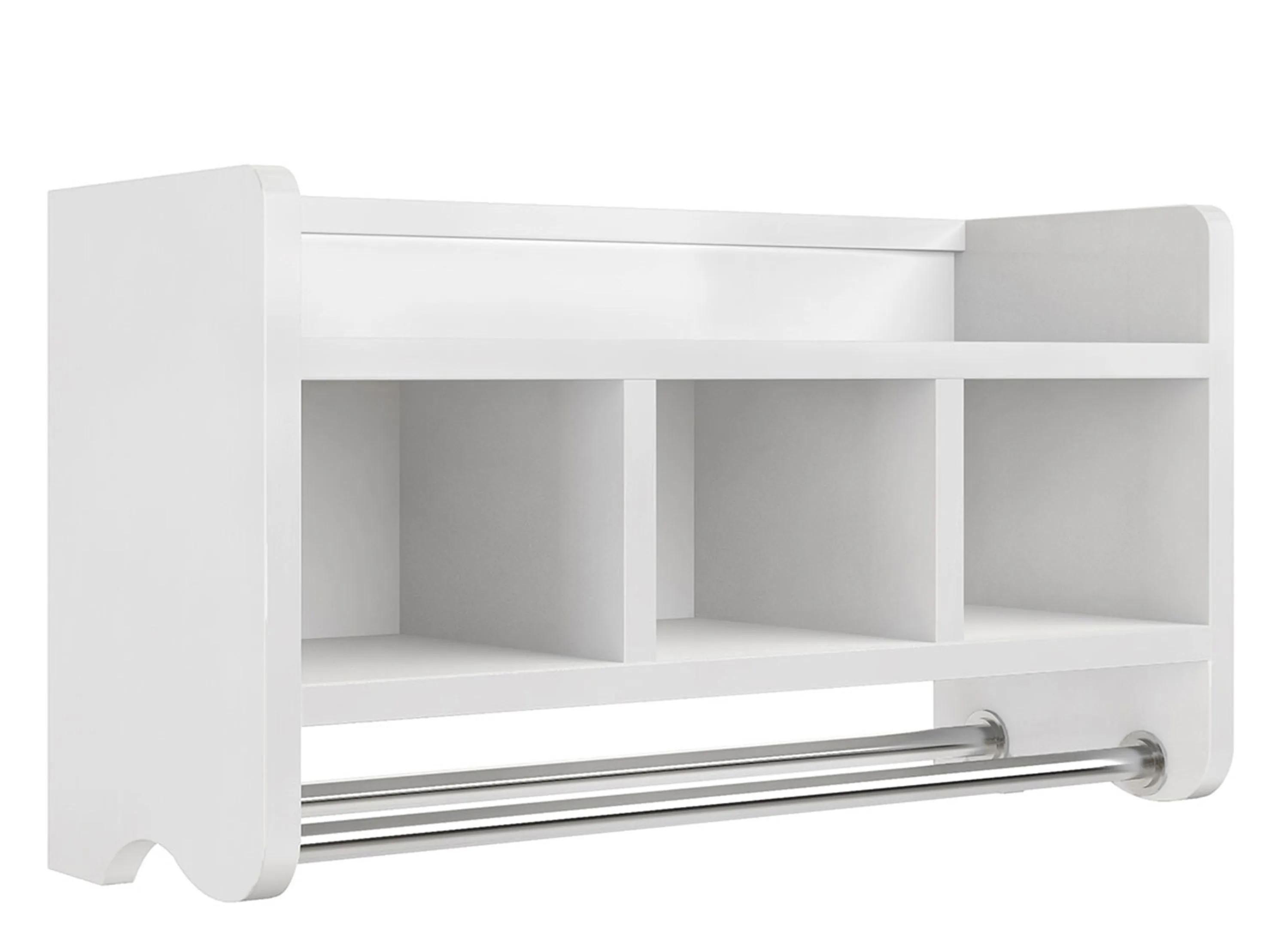 Alaterre Bath Storage Shelf w/ Towel Rods