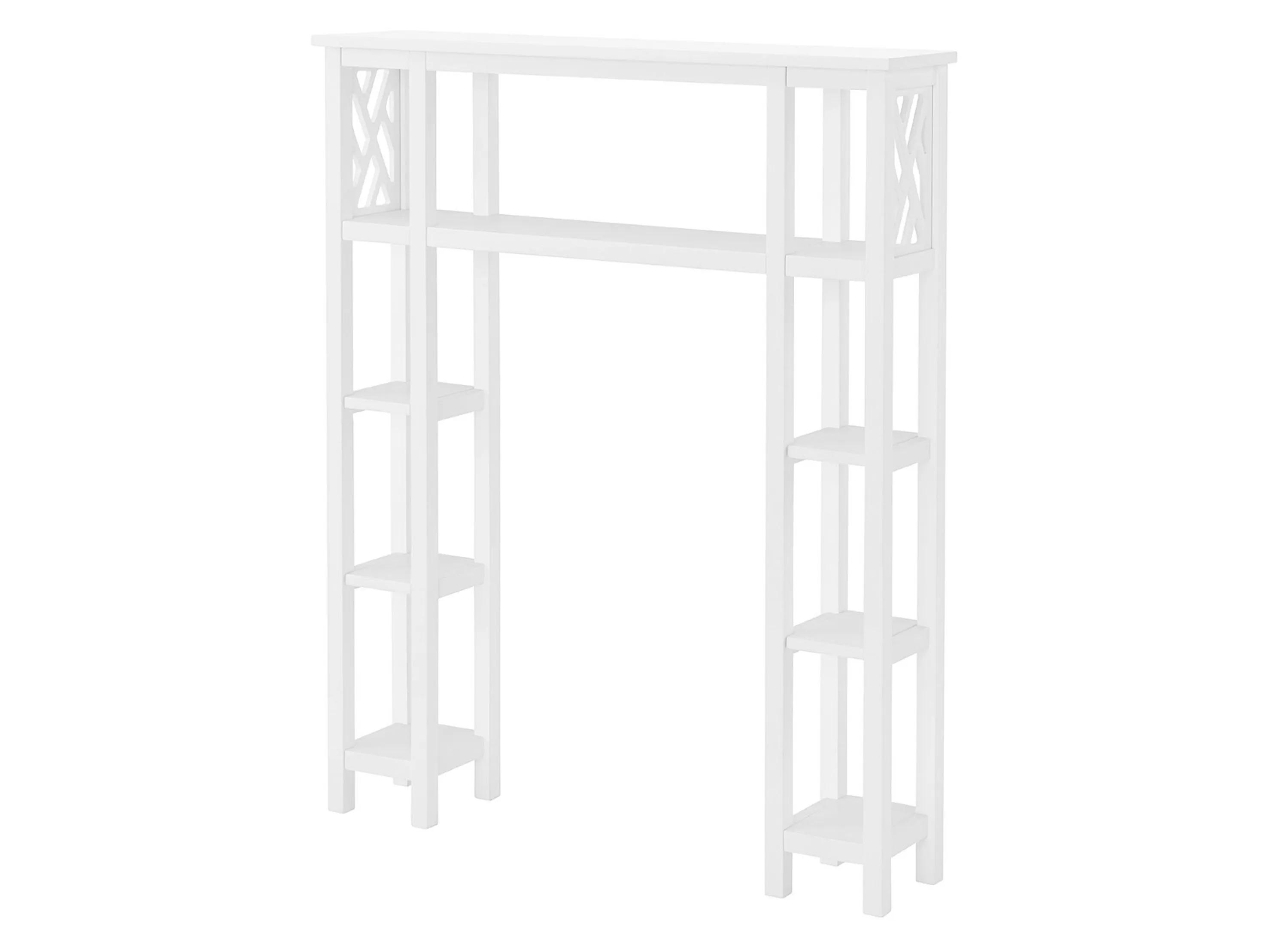 Coventry Over-Toilet Open Shelf w/ Side Shelves