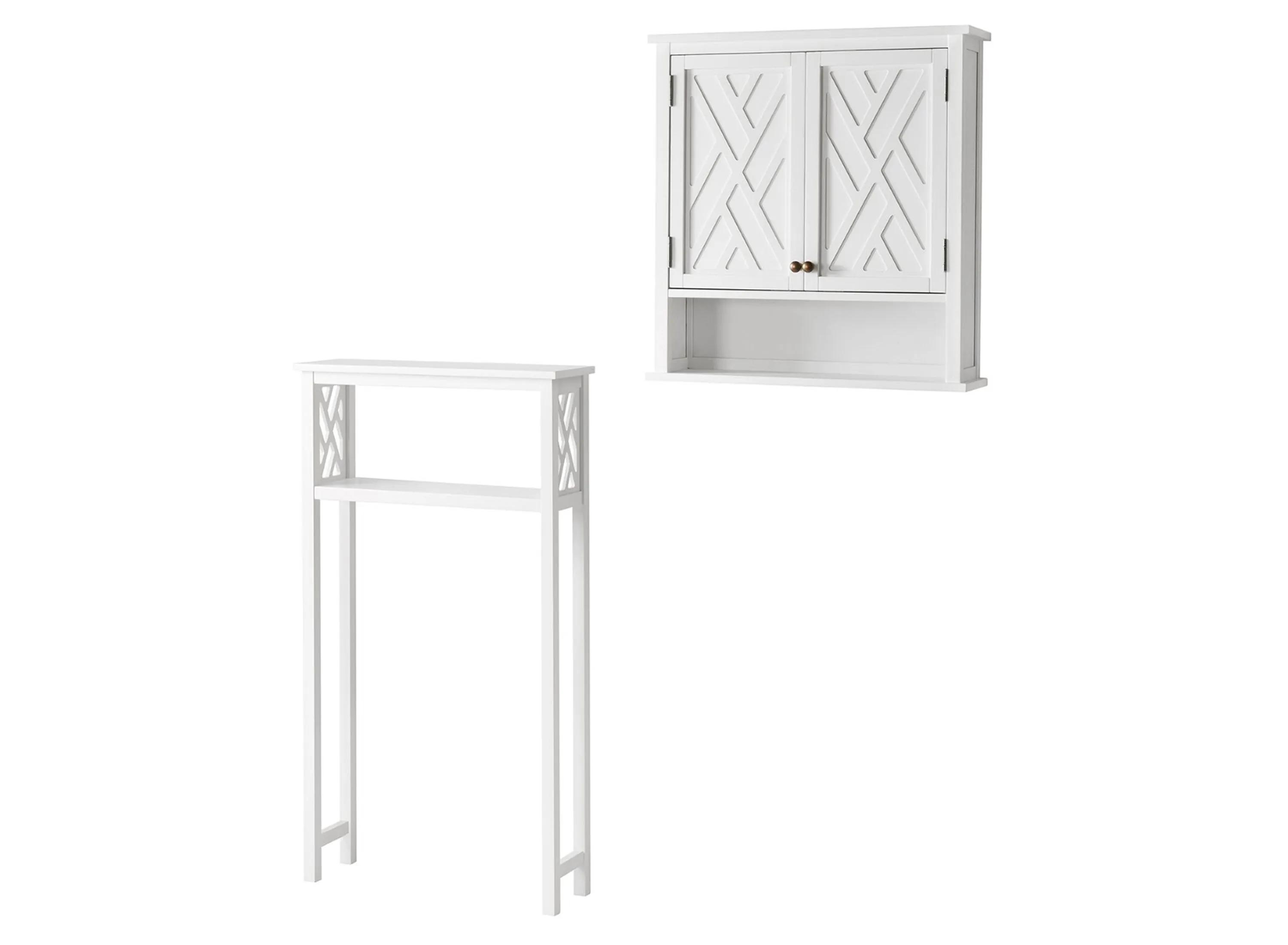 Coventry 2-pc. Over-Toilet Open Shelf Storage w/ Doors