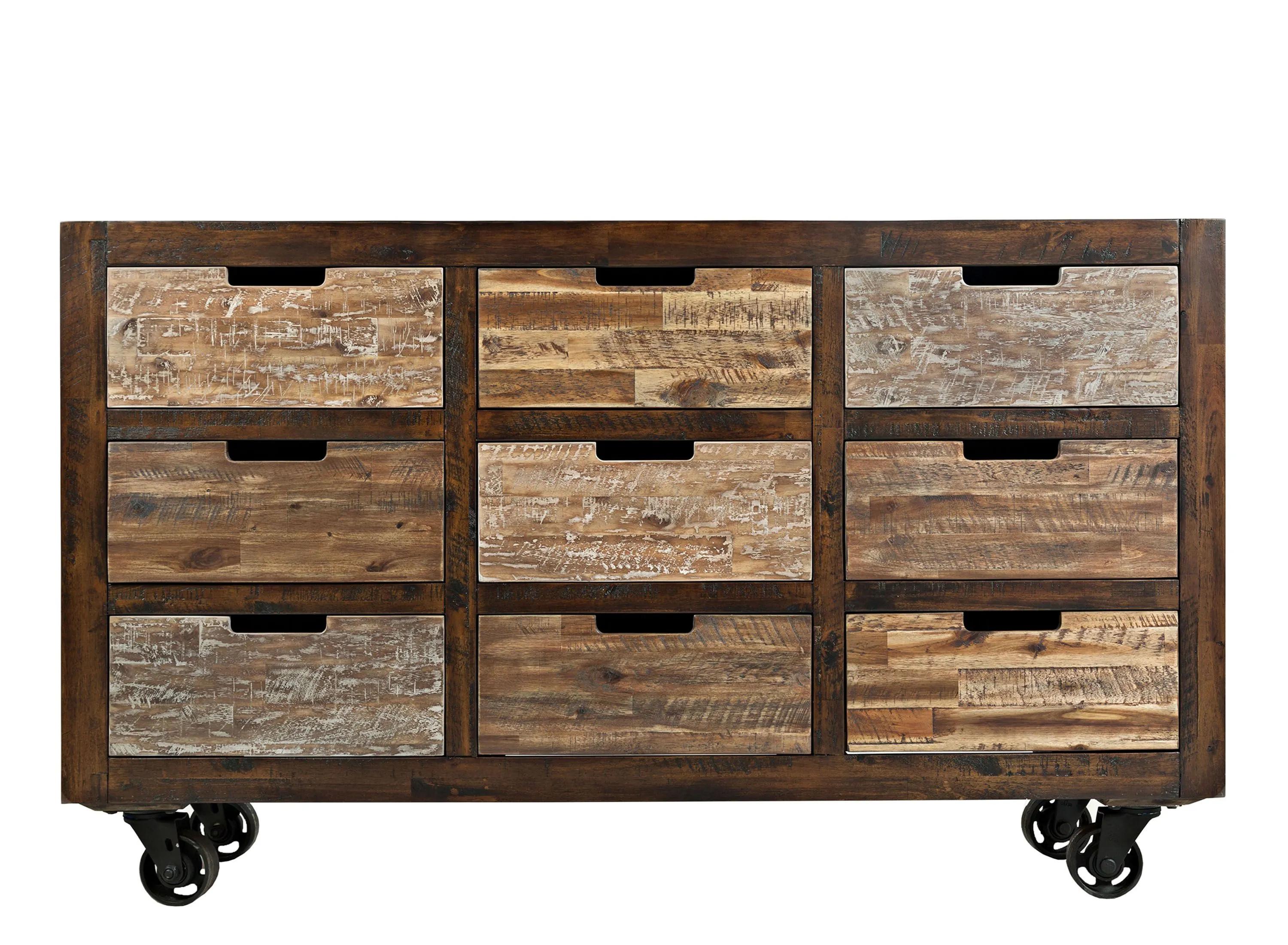 Painted Canyon Distressed Brown Accent Chest