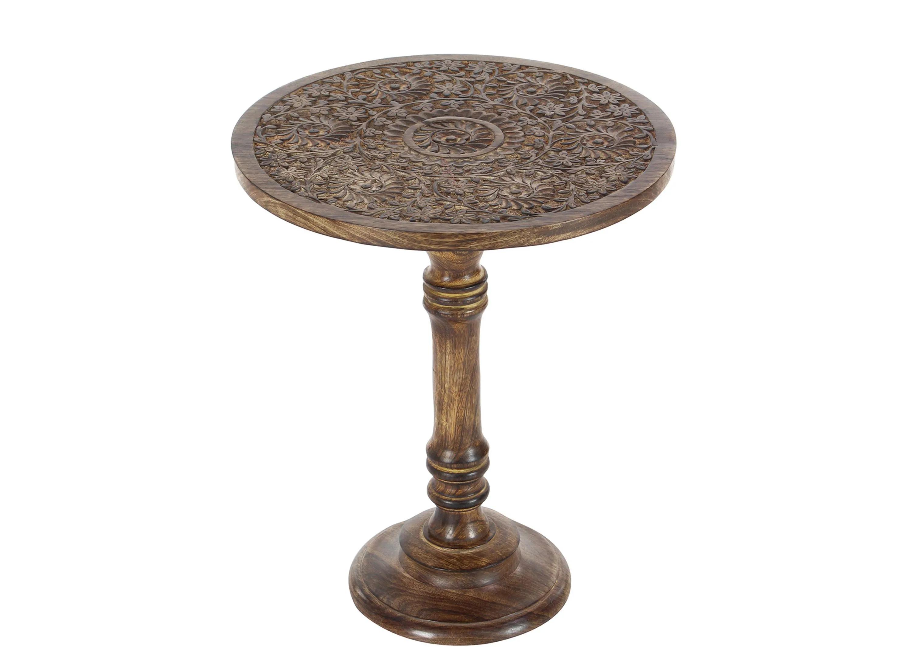 374338870 Ivy Collection Vintage Accent Table sku 374338870