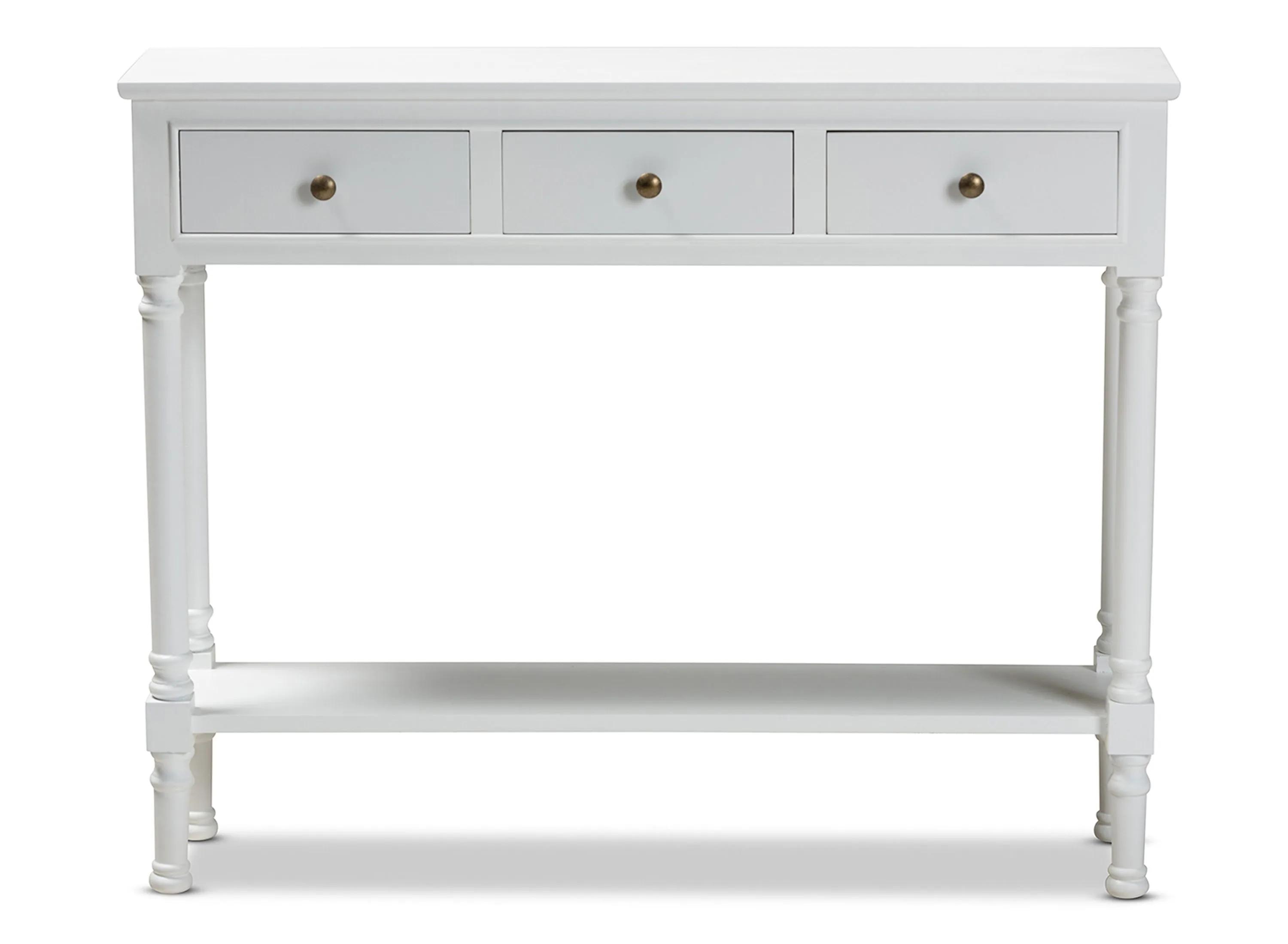 Calvin 3-Drawer Entryway Console Table