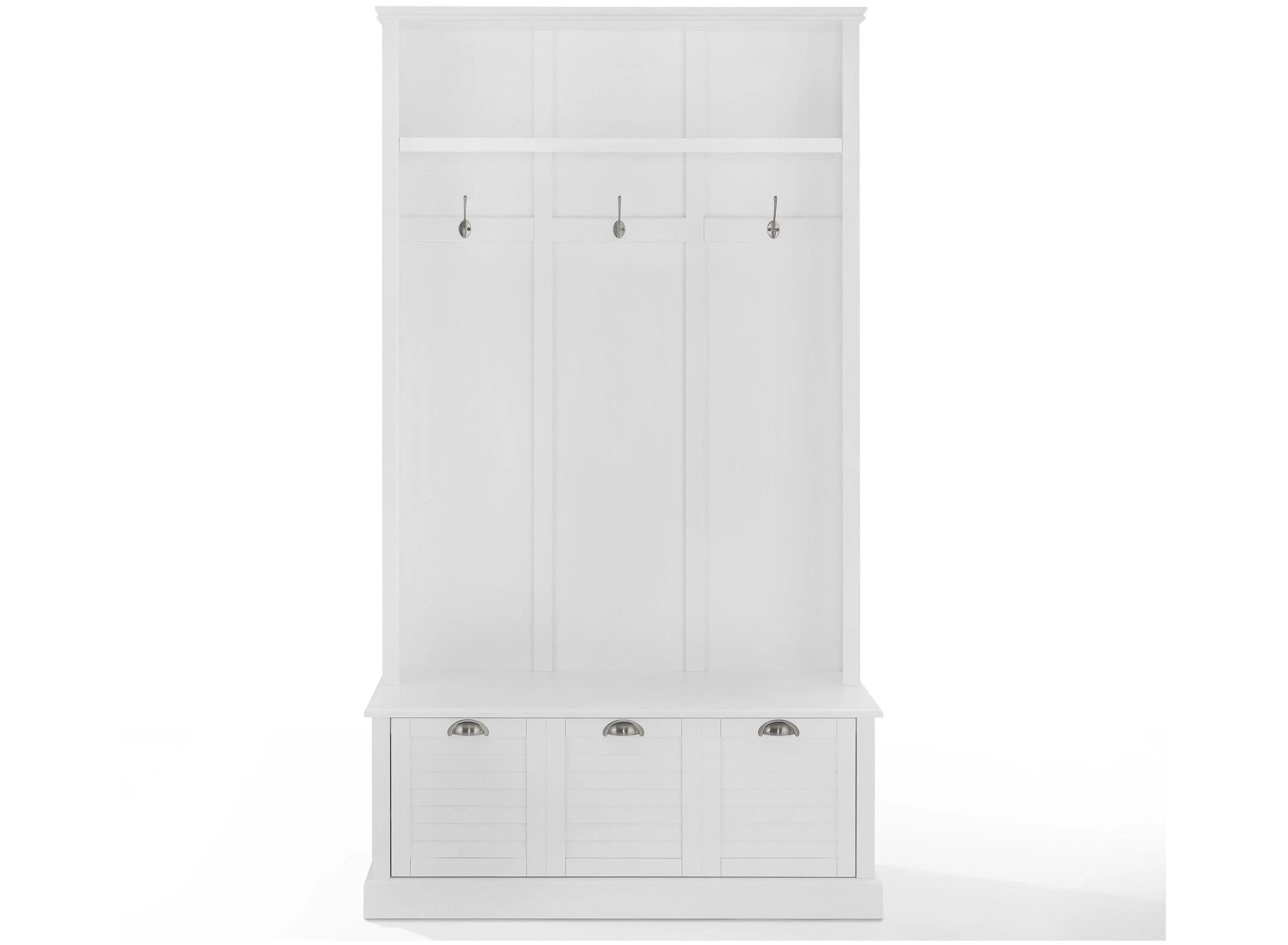 Crosley Ellison Hall Tree - White