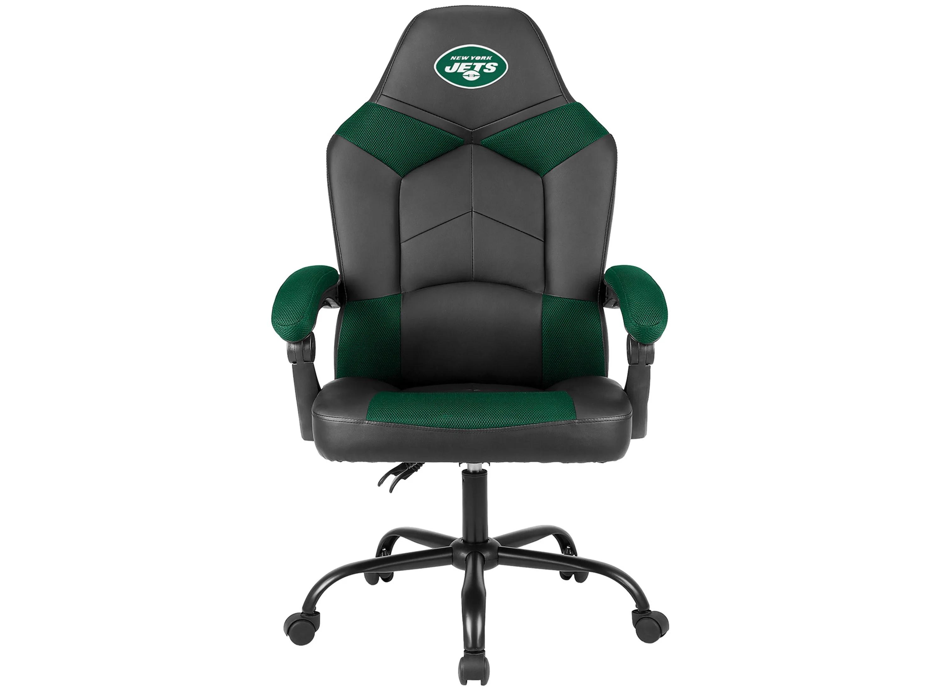Imperial Black New York Jets Oversized Office Chair