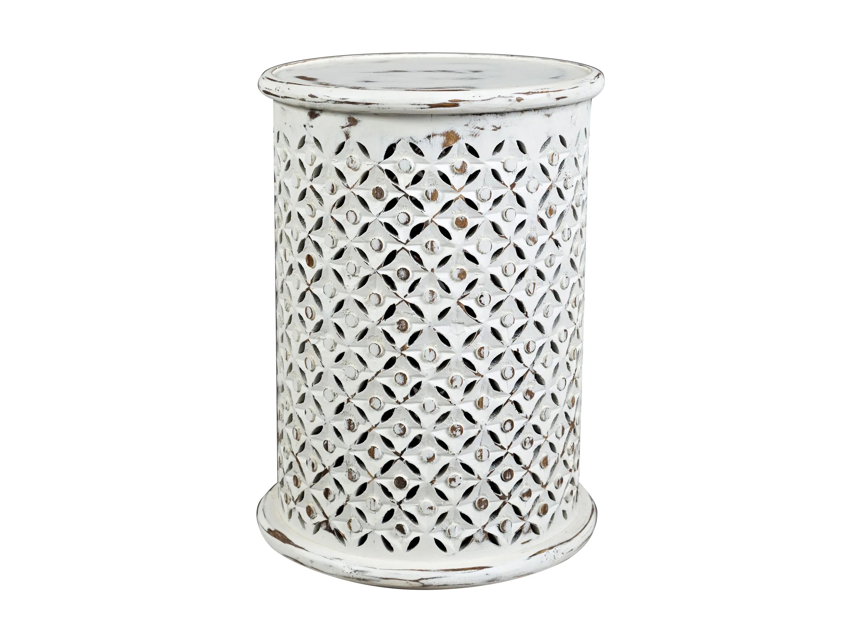 Global Archive Drum Accent Table