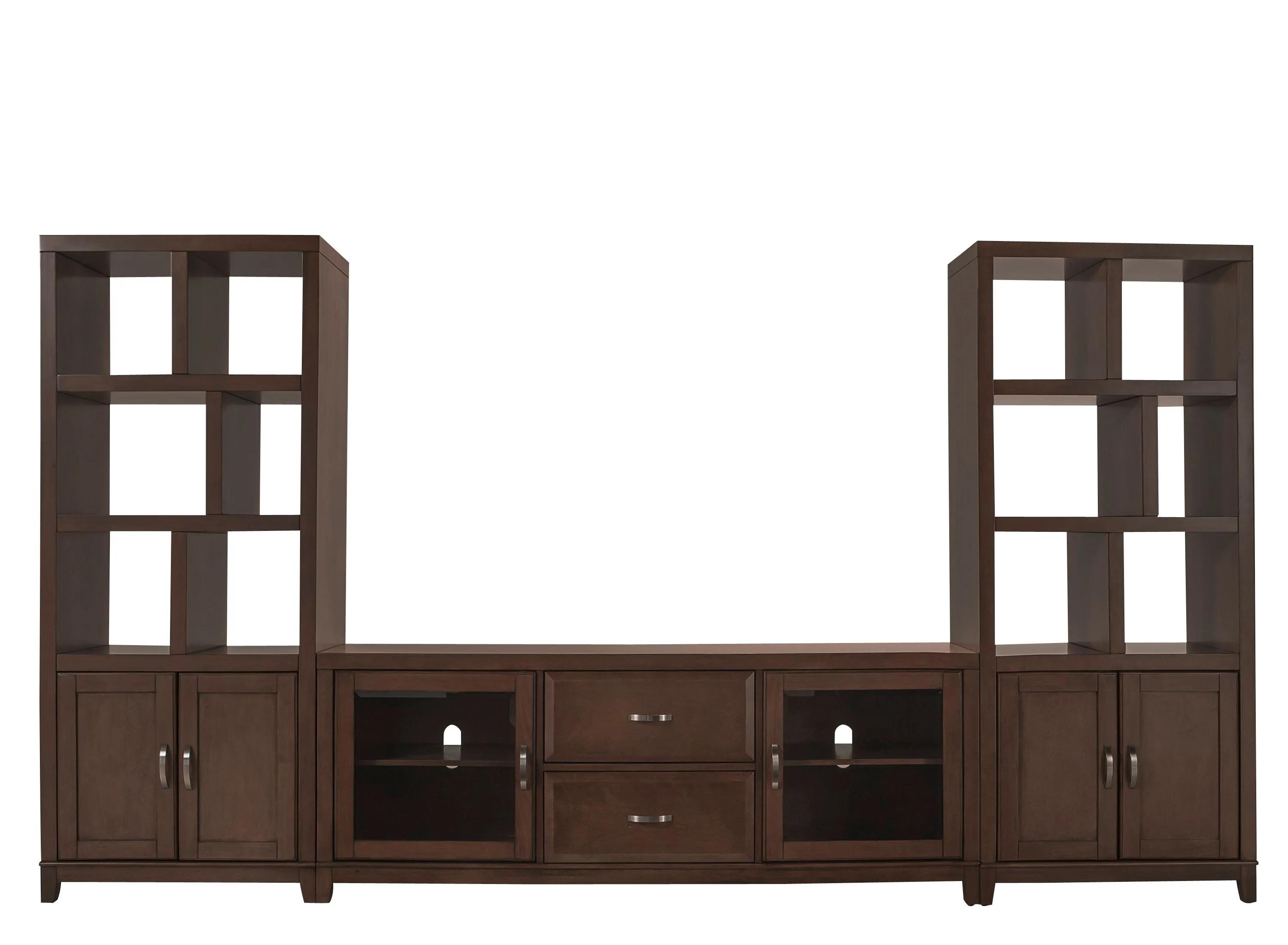 391222709 Granthom 3-pc. Wall Unit w/ 72 TV Console sku 391222709