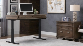 Lexicon 2-pc. Adjustable-Height Home Office Set