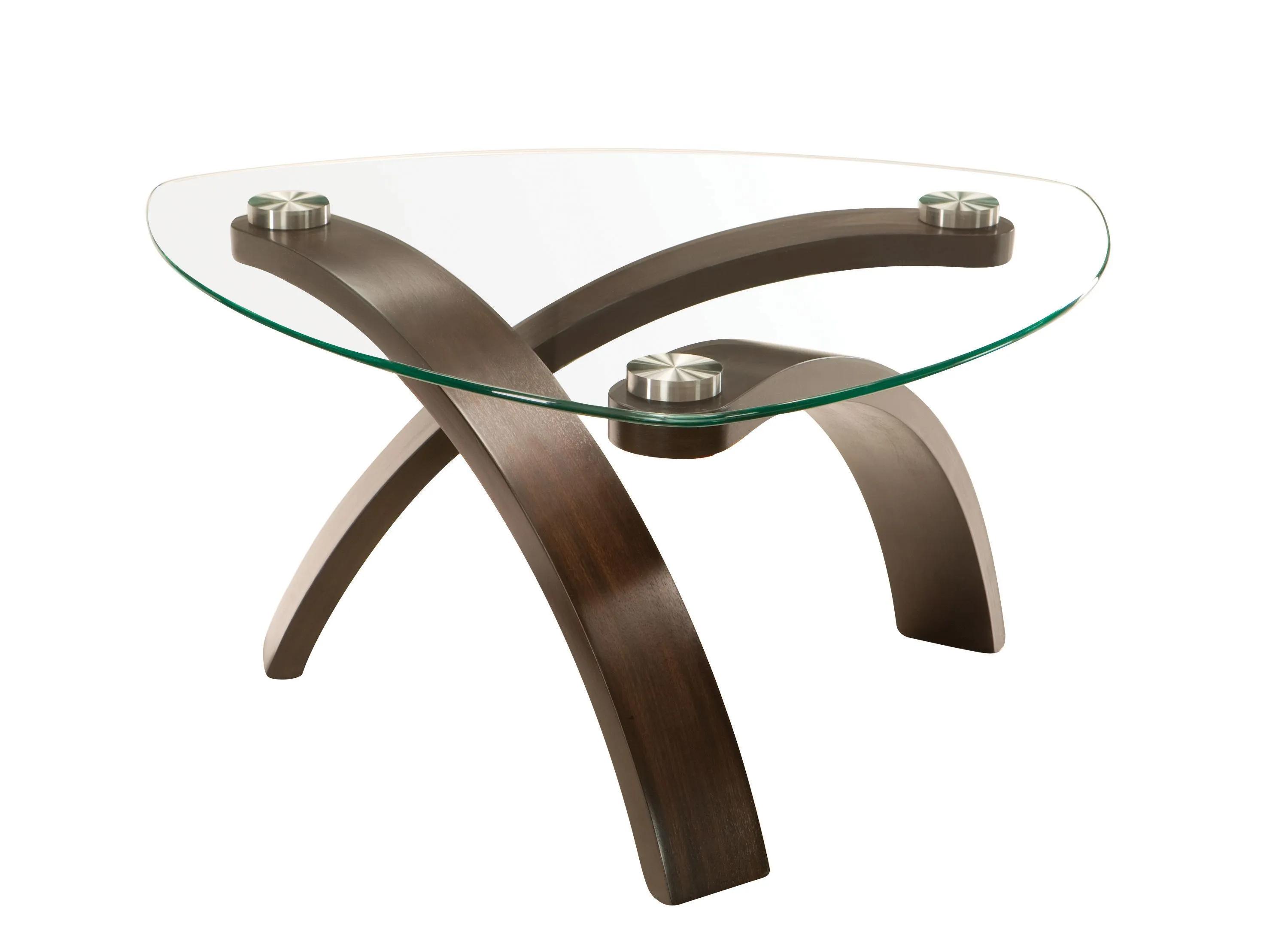 Allure Round Glass Coffee Table